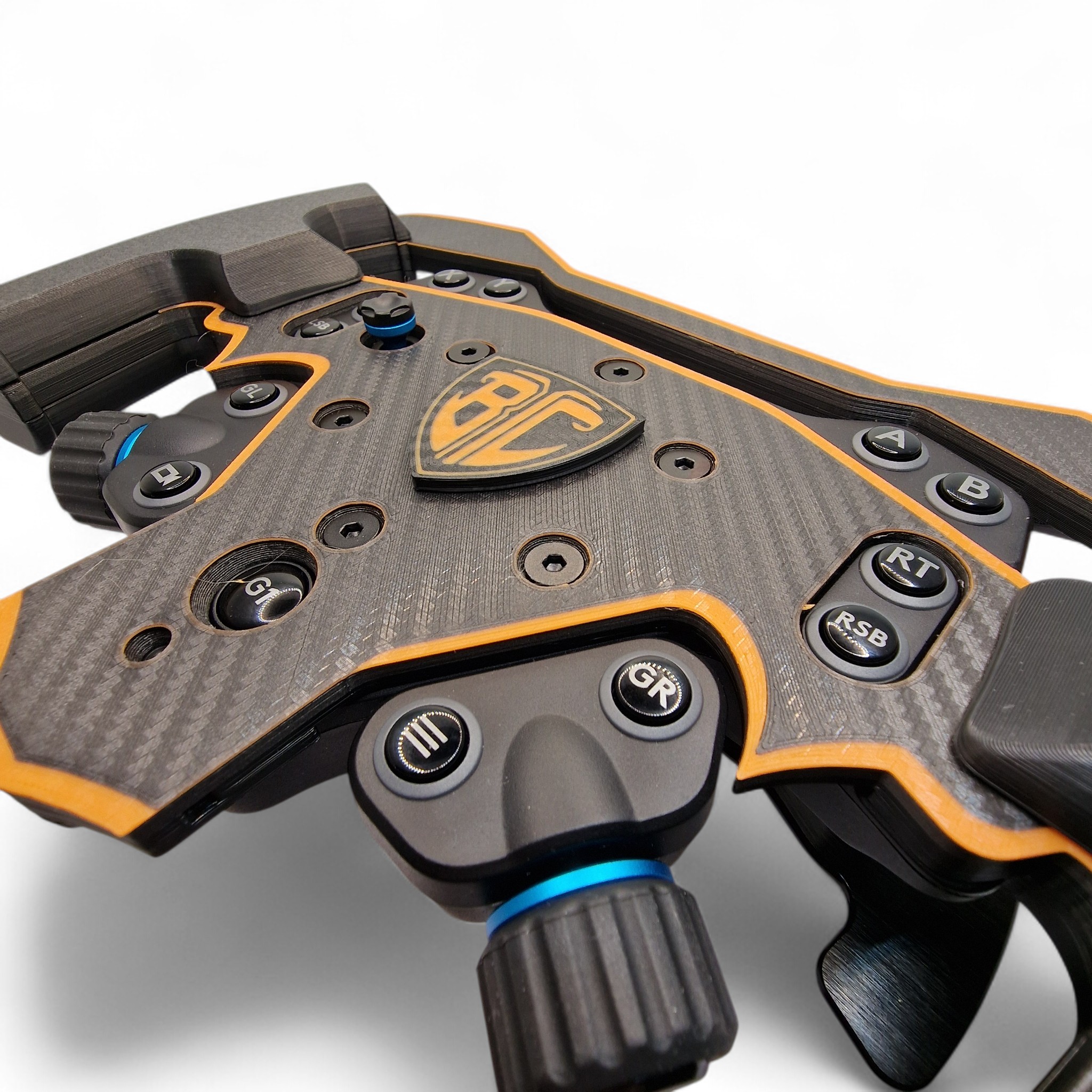 Formula 1 Style Rim Open-Wheel mod for Logitech G  RS 50 Hub 
