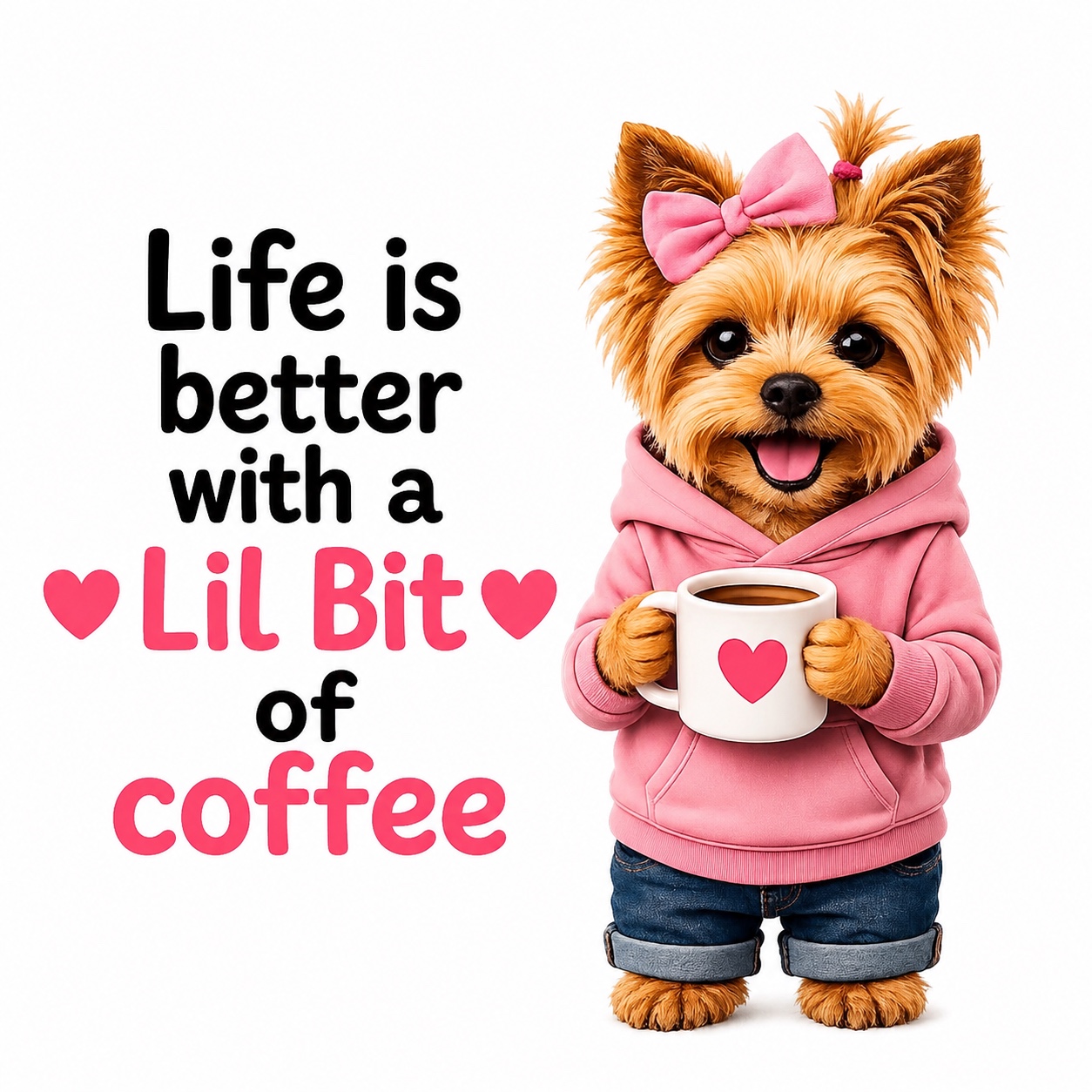 Peanut & Lil Bit Coffee Mug Set