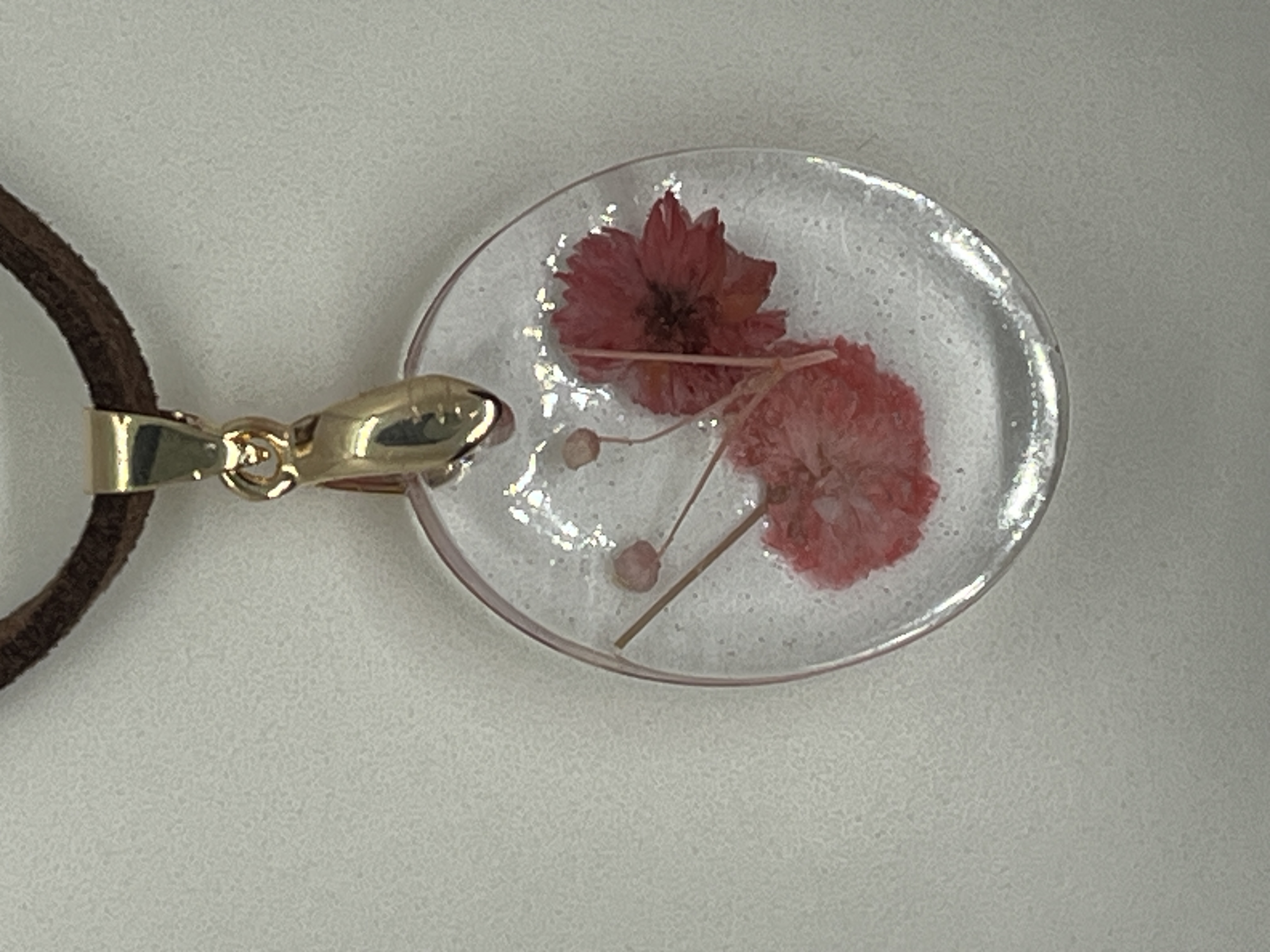 Pressed Flower Artisan Necklace