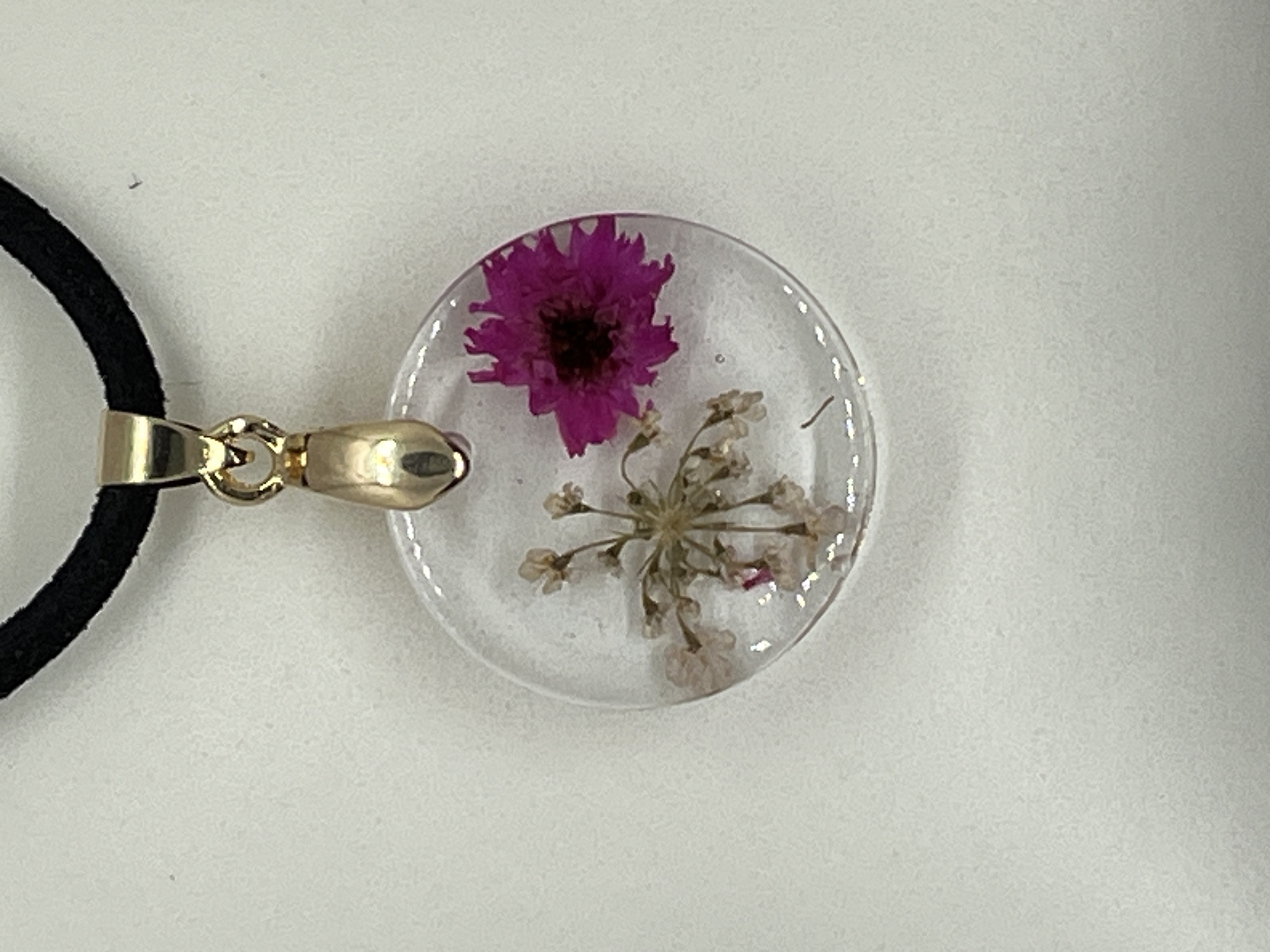Pressed Flower Artisan Necklace