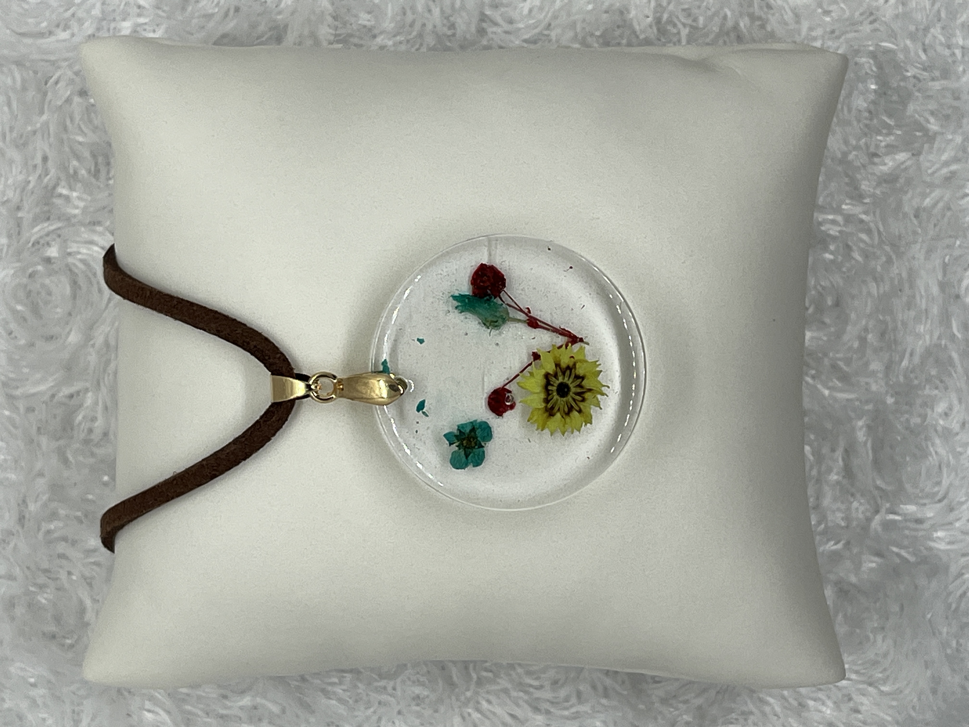 Pressed Flower Artisan Necklace