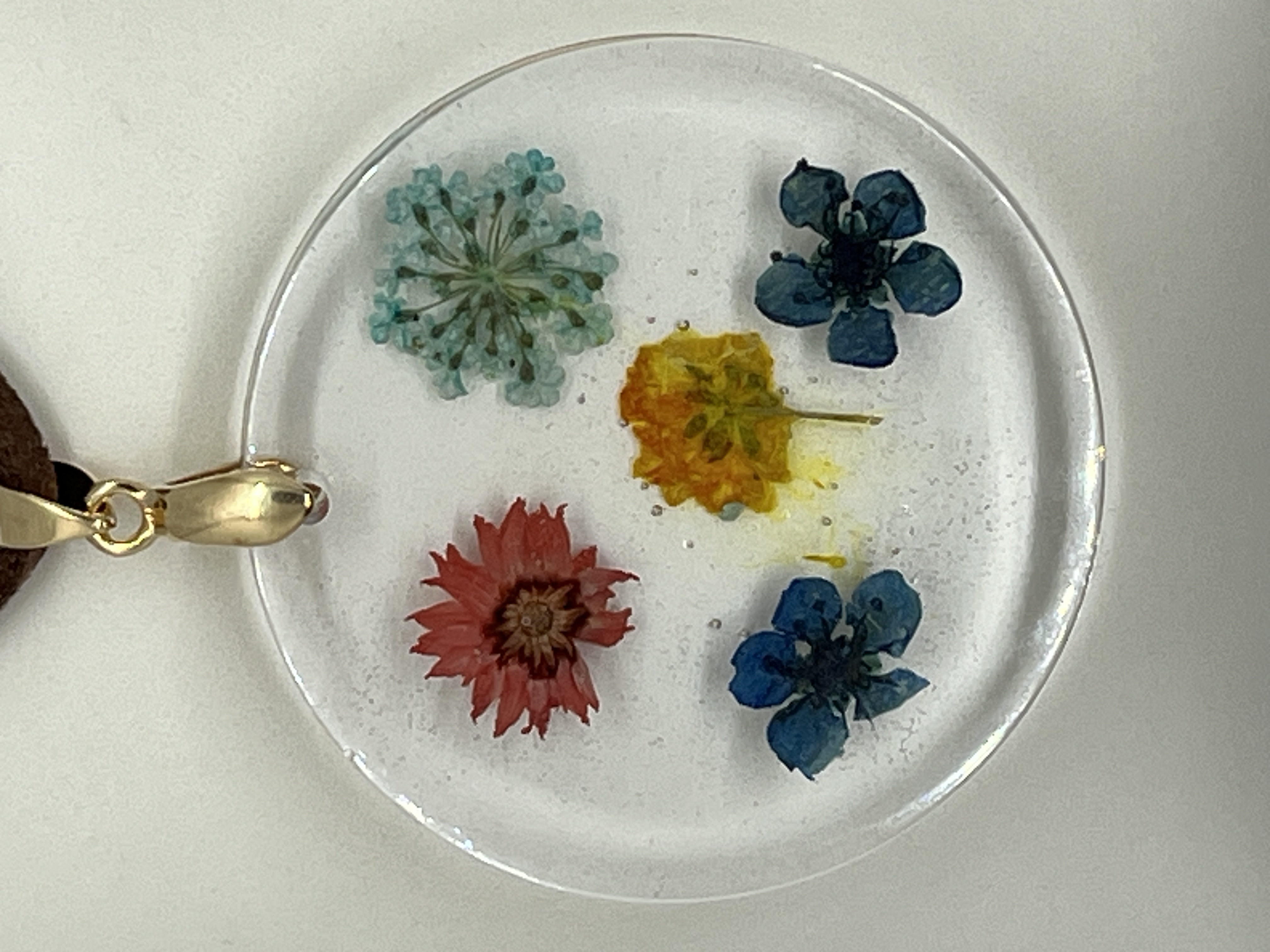 Pressed Flower Artisan Necklace