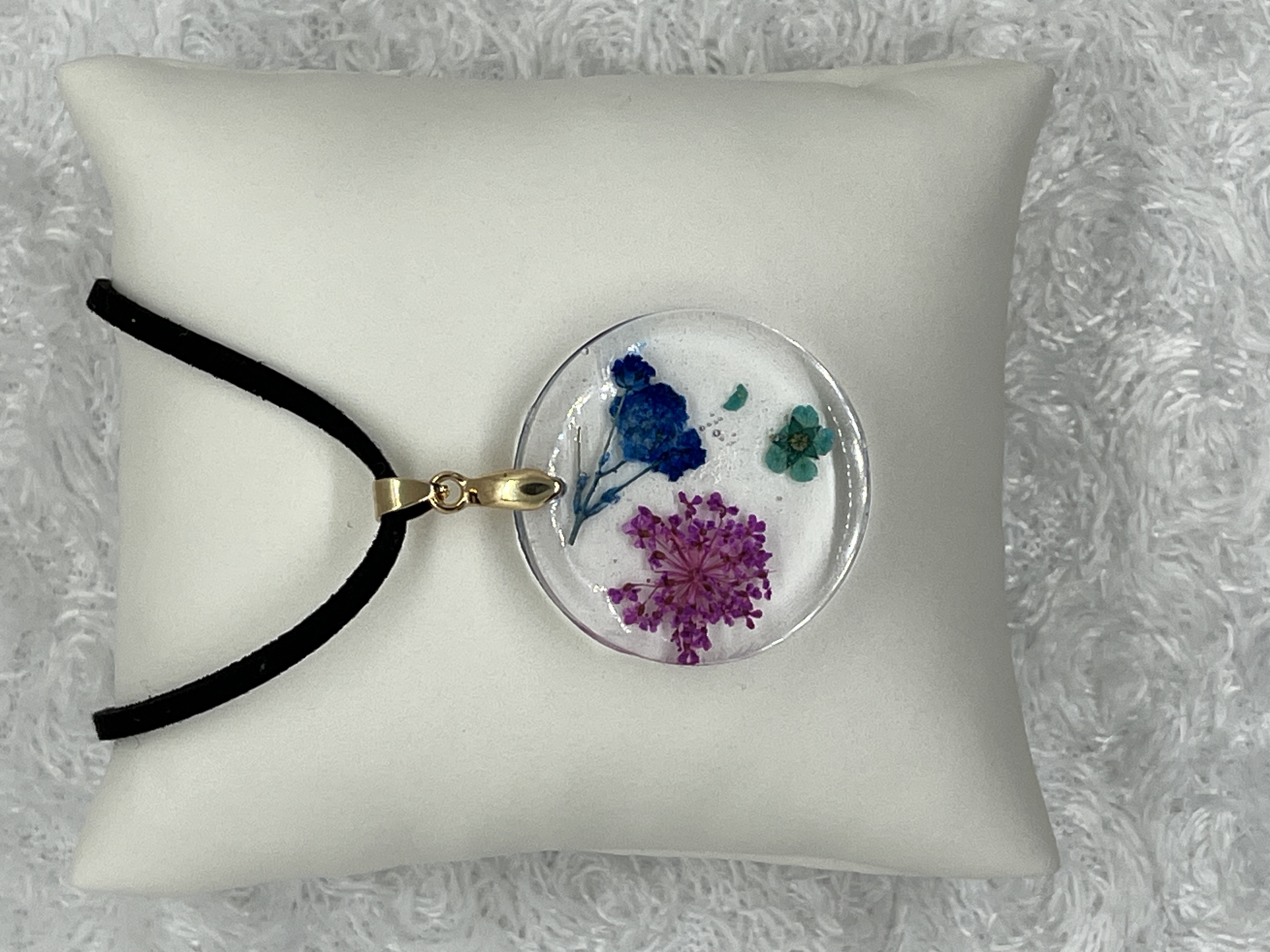 Pressed Flower Artisan Necklace