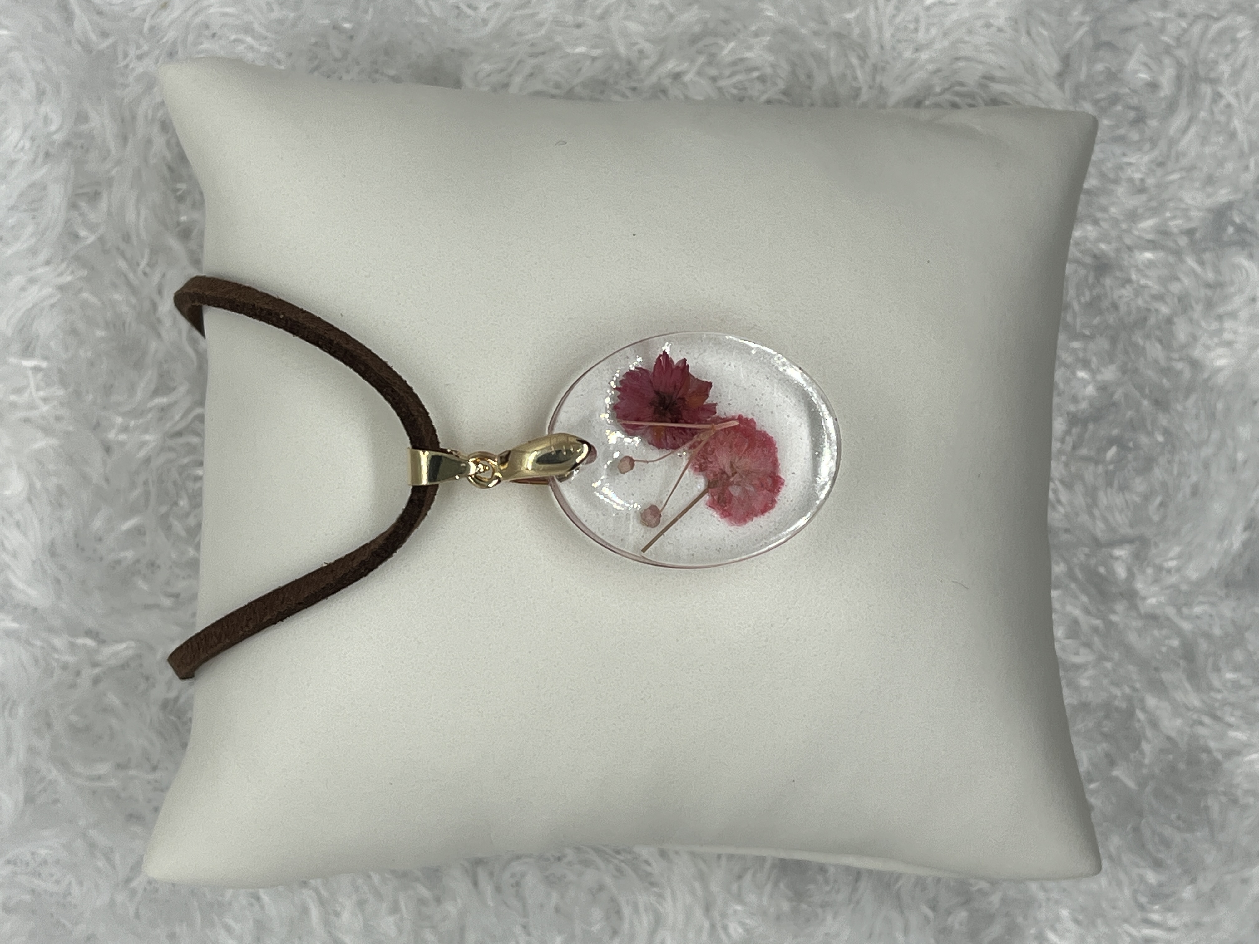 Pressed Flower Artisan Necklace