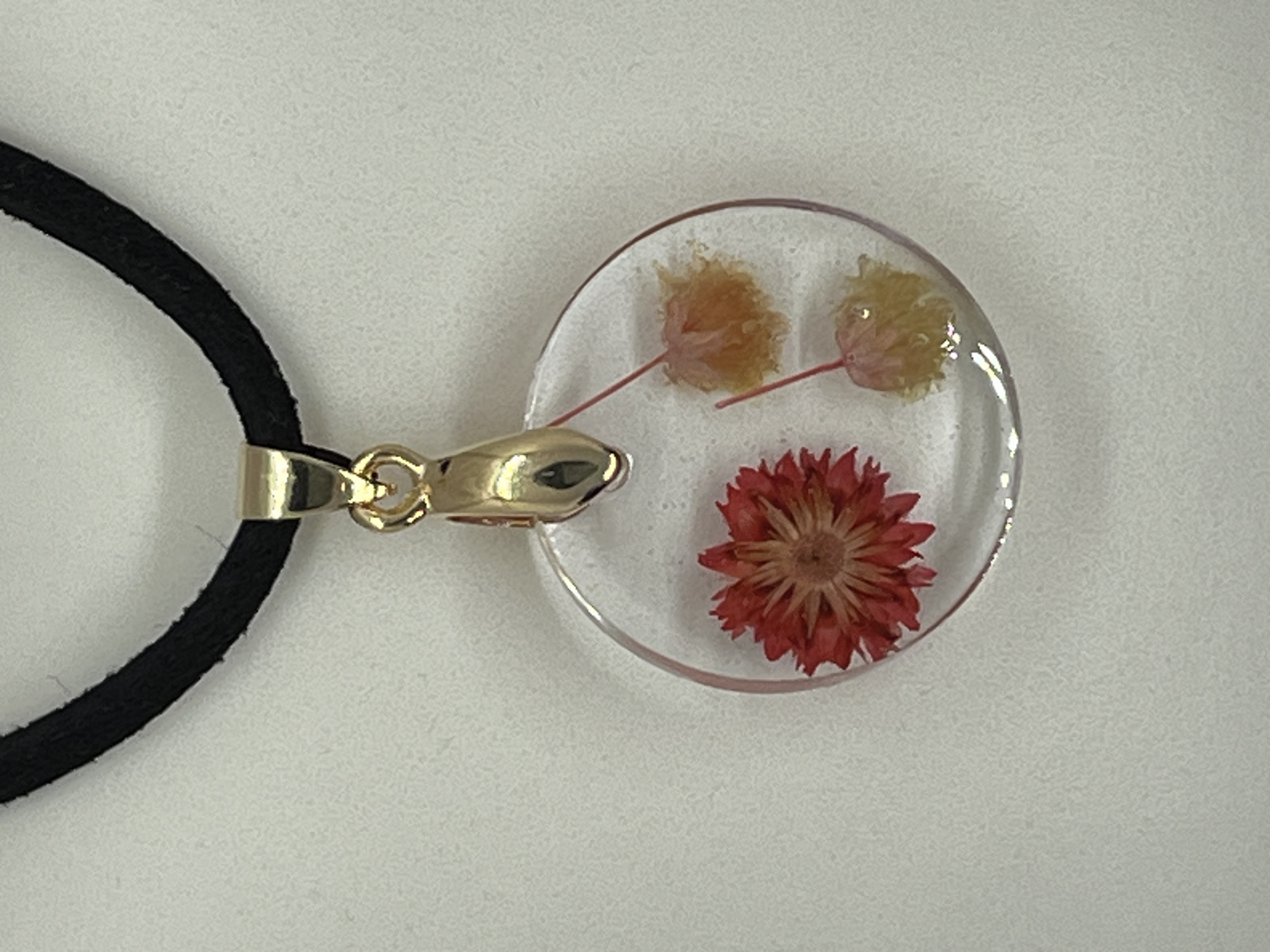 Pressed Flower Artisan Necklace