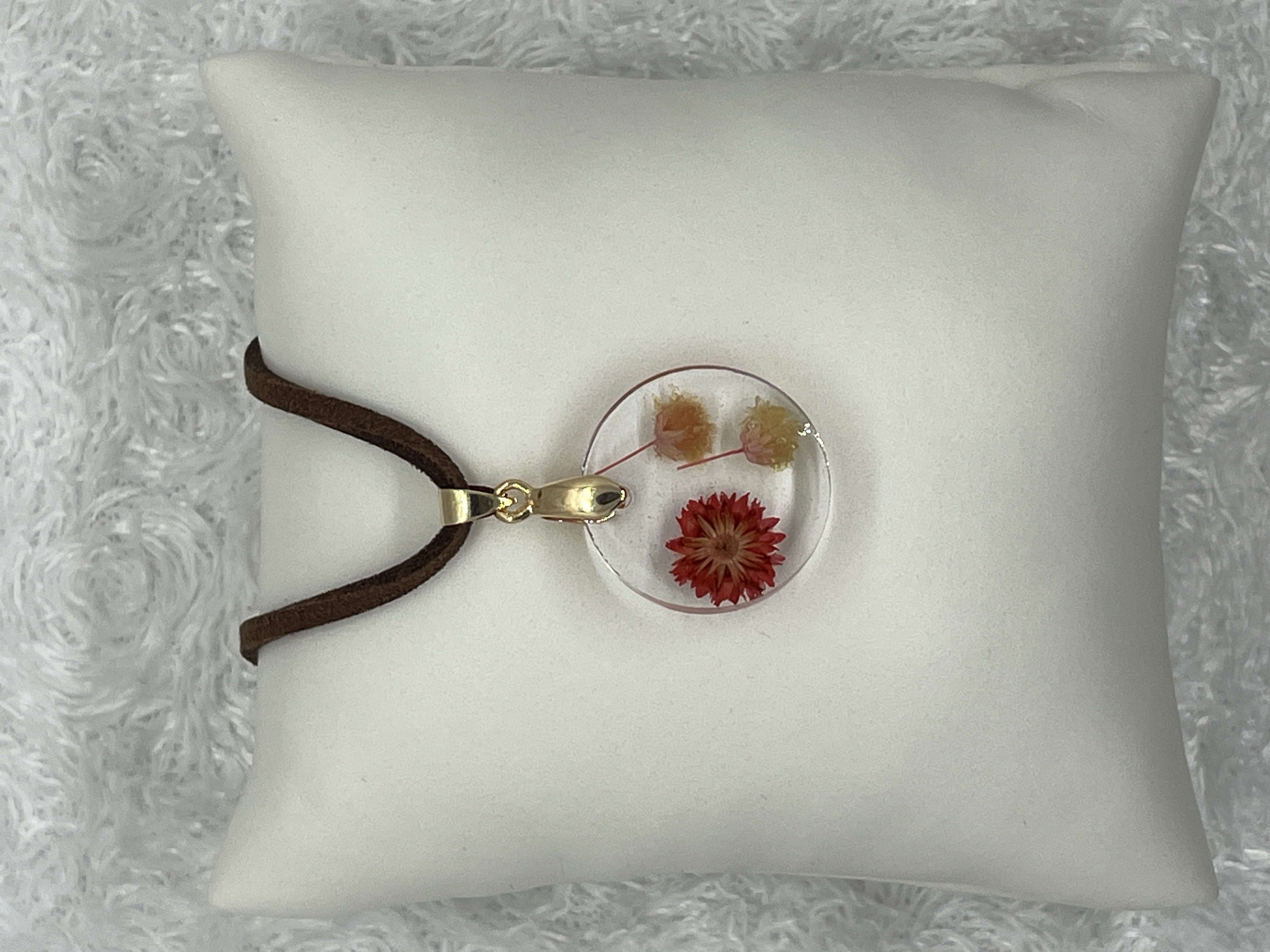 Pressed Flower Artisan Necklace