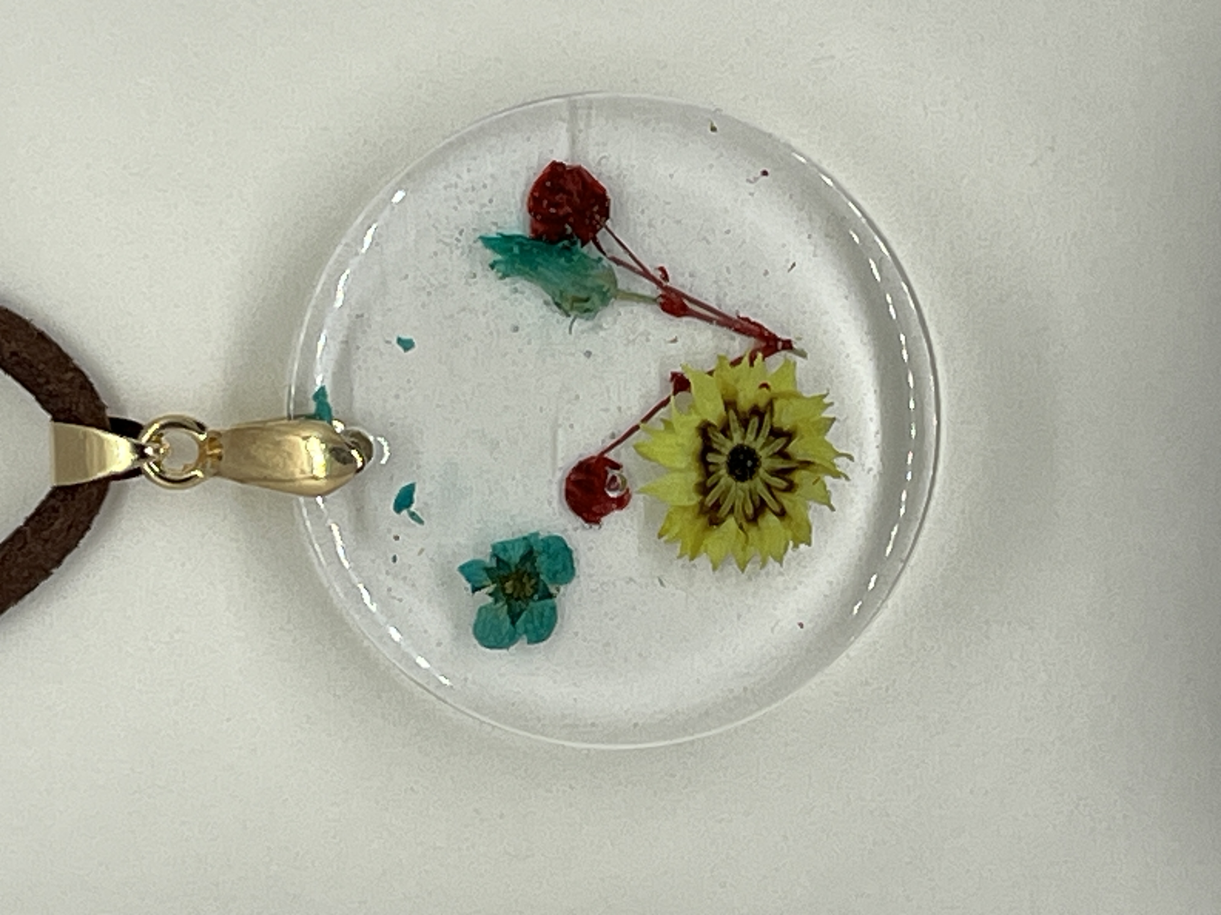 Pressed Flower Artisan Necklace