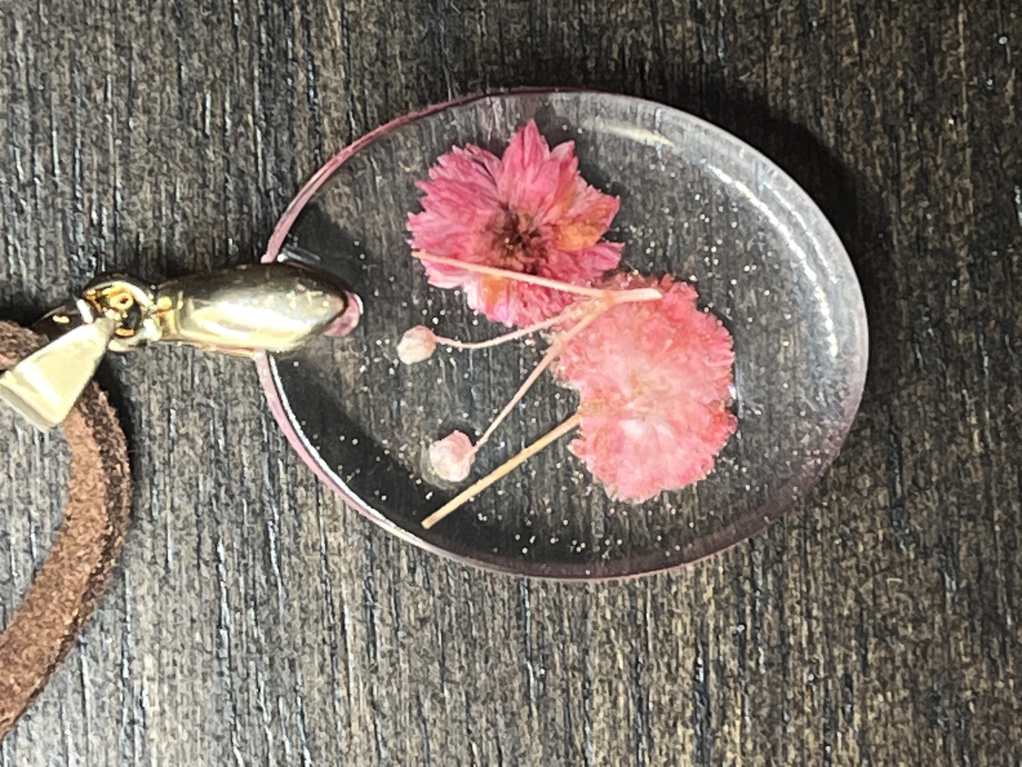 Pressed Flower Artisan Necklace