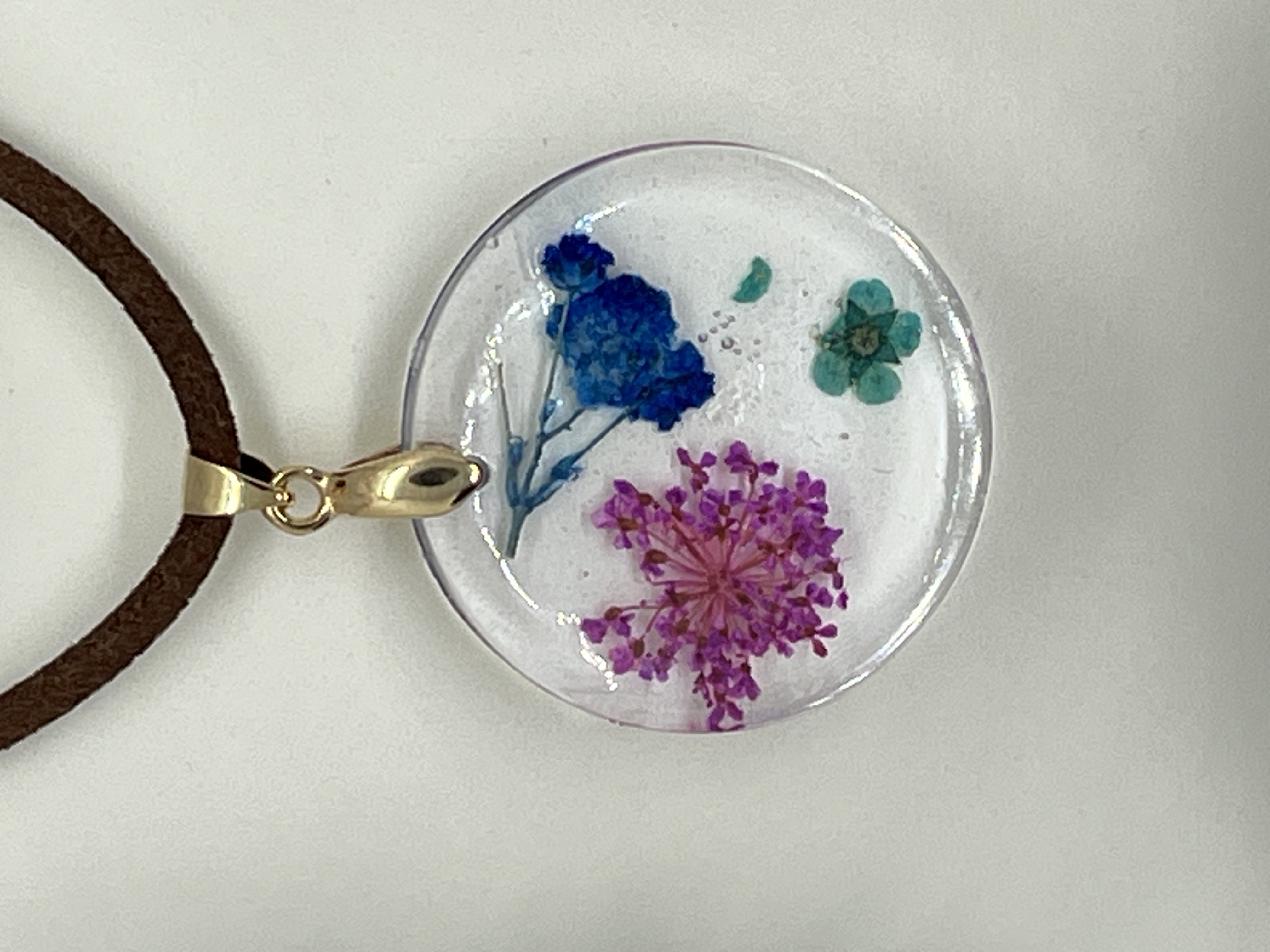Pressed Flower Artisan Necklace