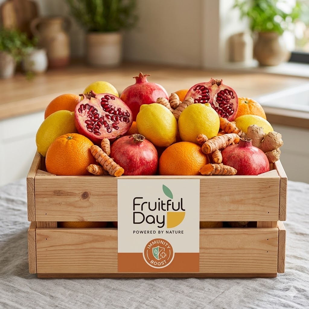 Fresh Fruit and Wellness Box
