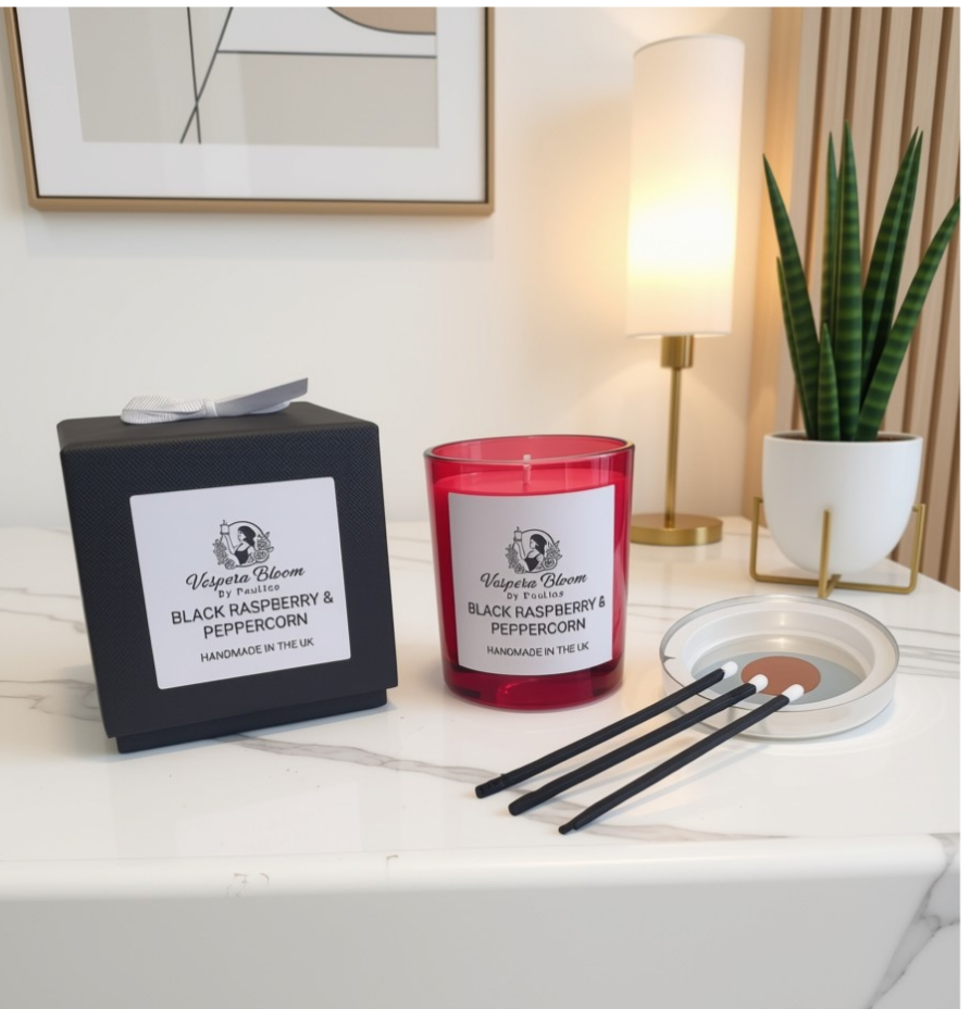 Black Raspberry & Peppercorn Candle