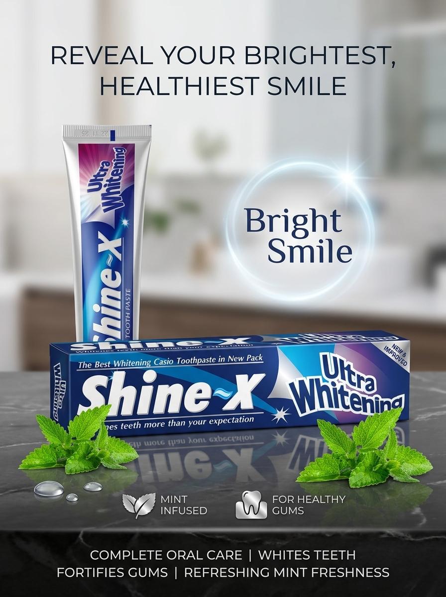 Shine-X Ultra Whitening Toothpaste