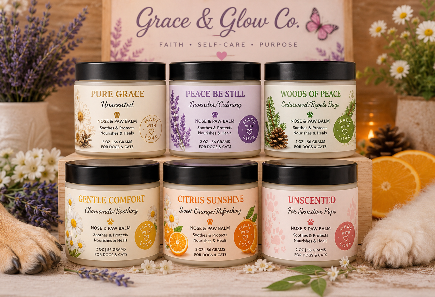 Nose & Paw Balm™ | Natural Paw & Nose Protector