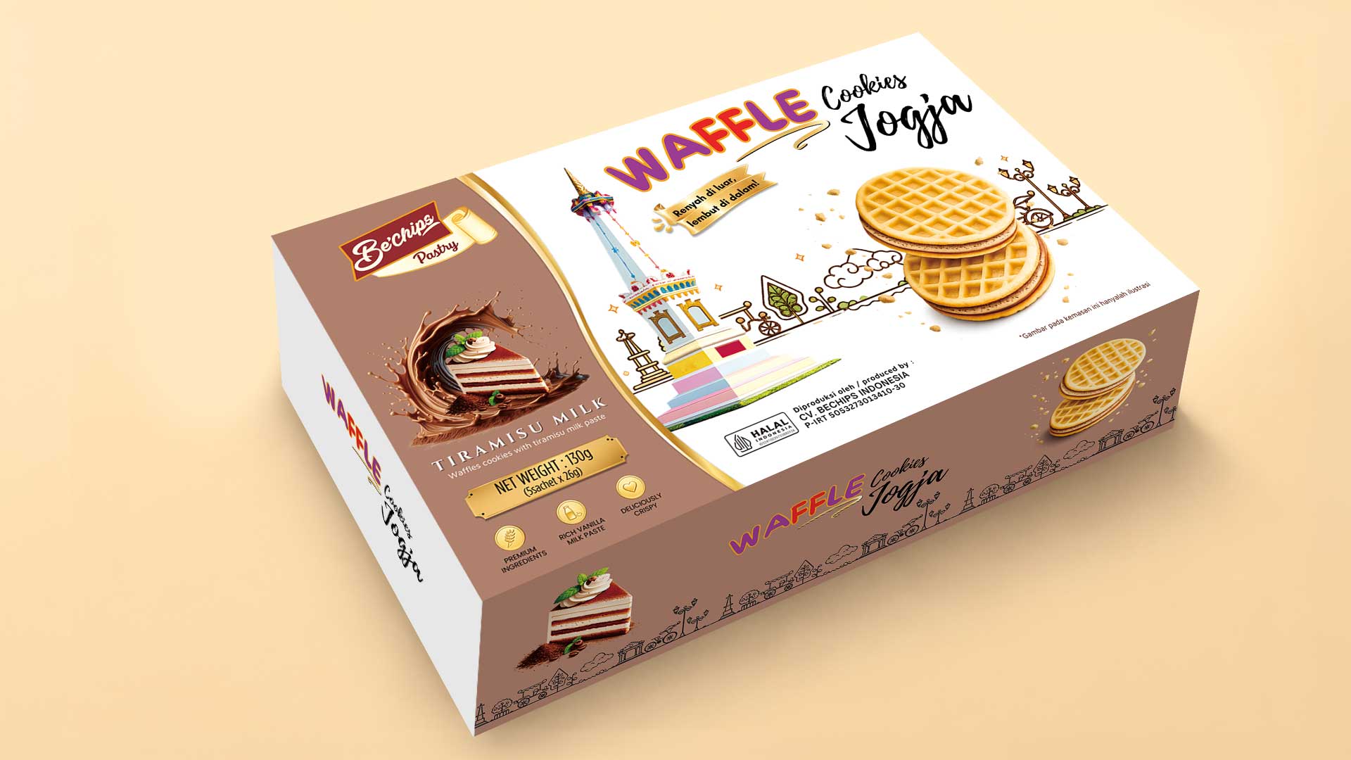 Waffle Cookies Jogja