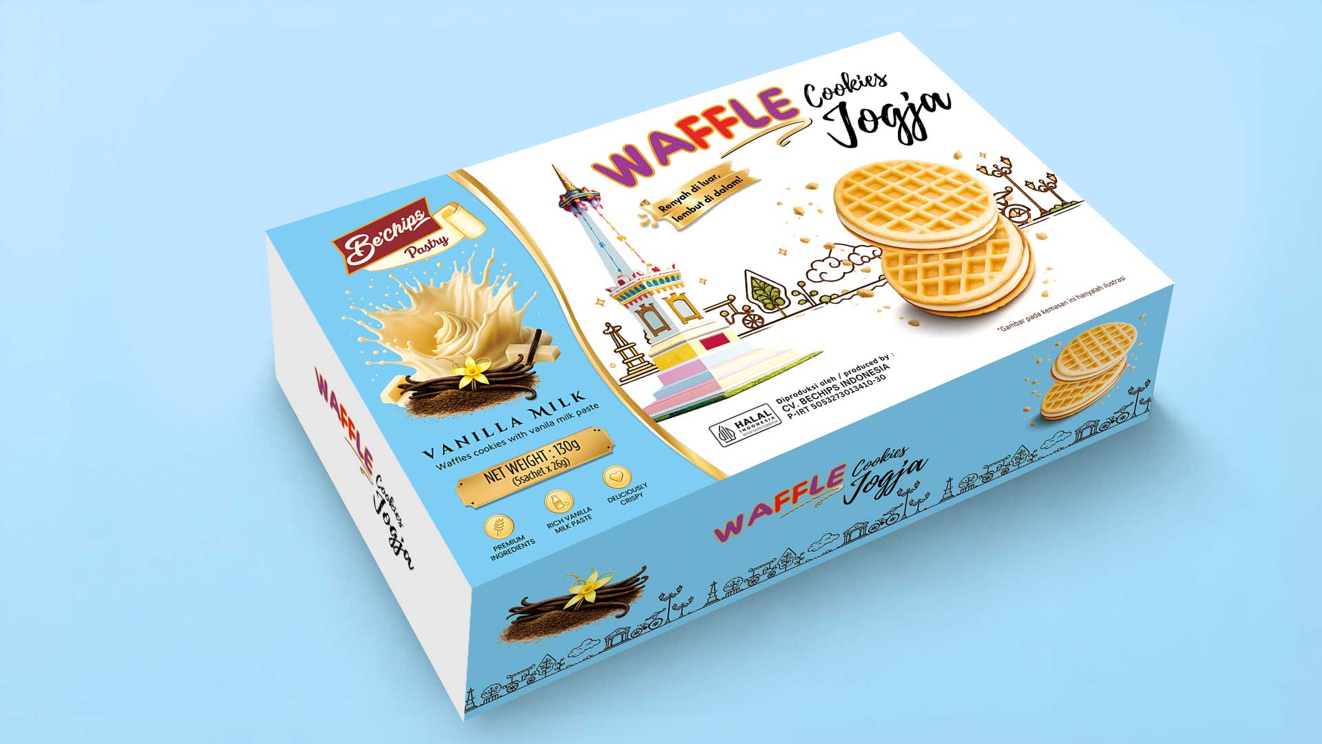 Waffle Cookies Jogja