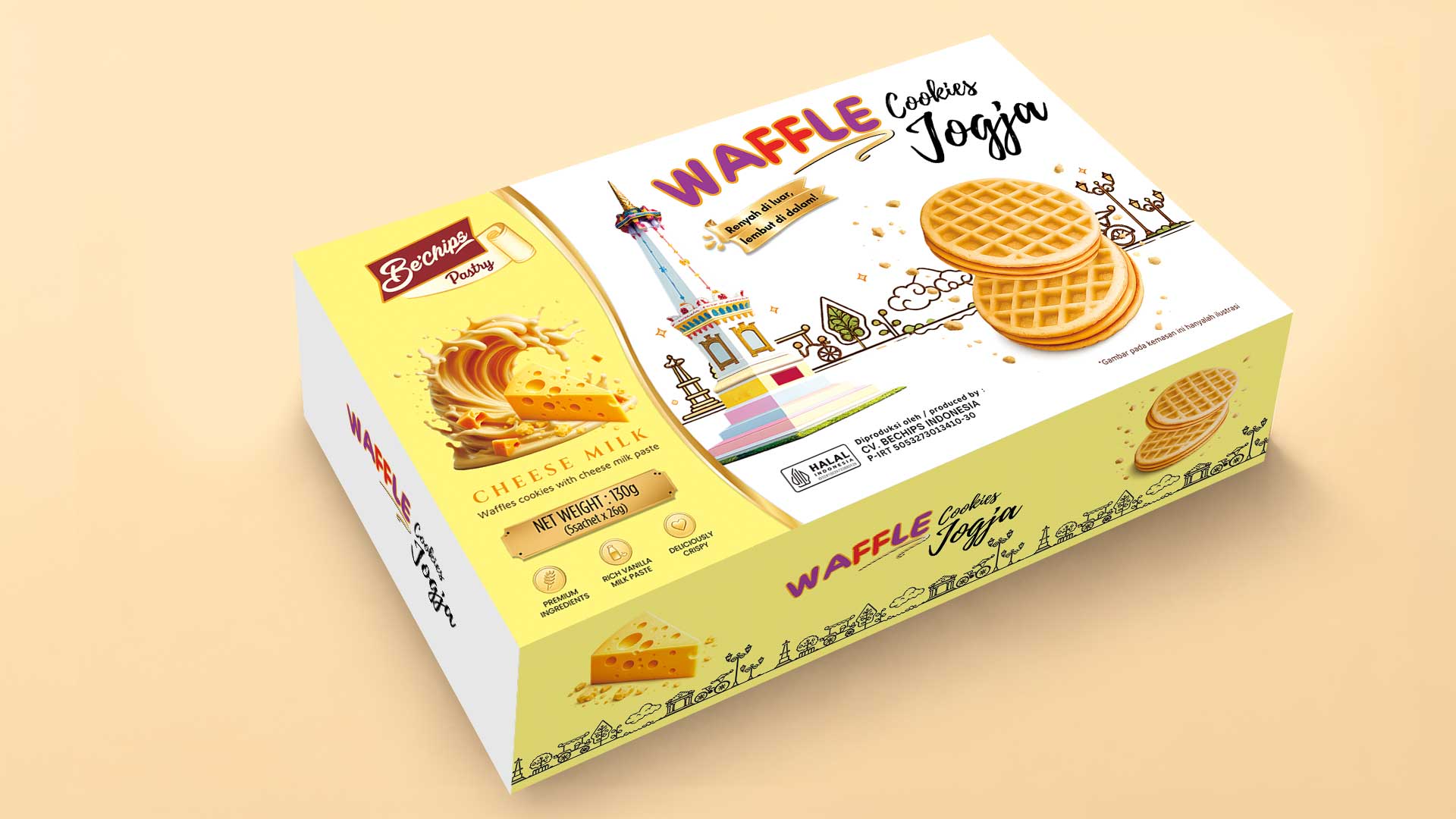 Waffle Cookies Jogja