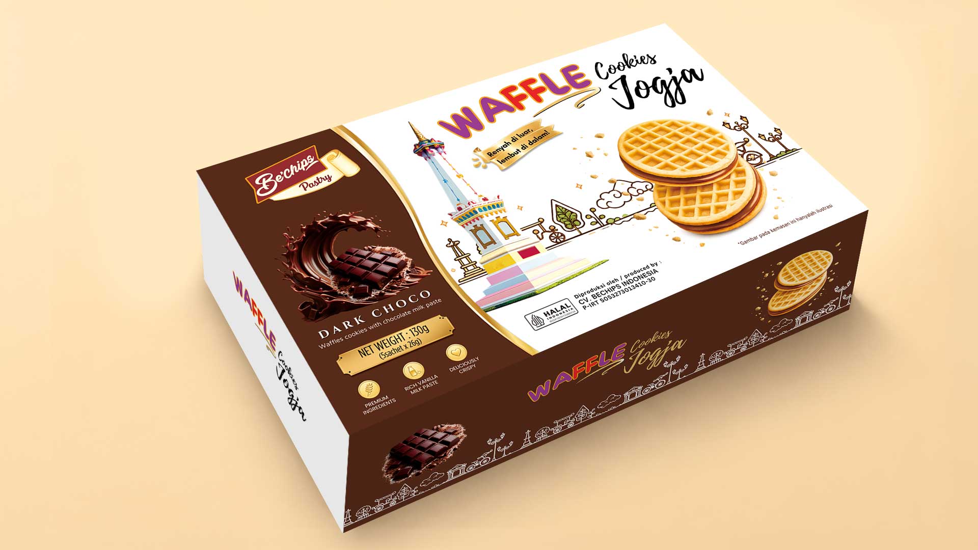 Waffle Cookies Jogja
