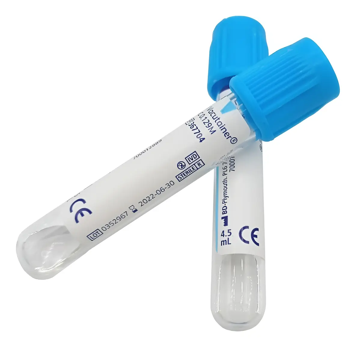 Tubo Vacutainer X Pieza AZUL