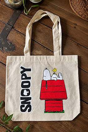 Bolsa de tela Snoopy