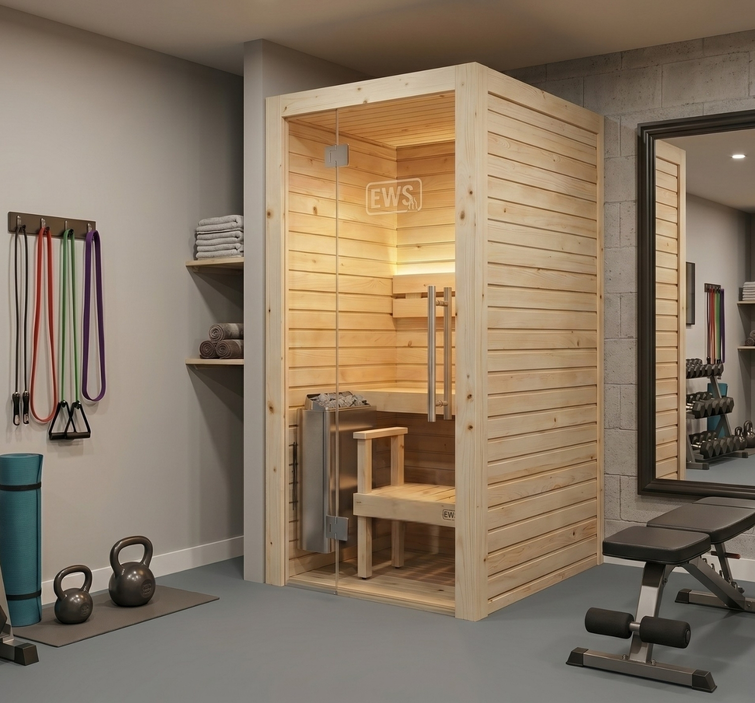 S O L O -Traditional -Single Person Sauna