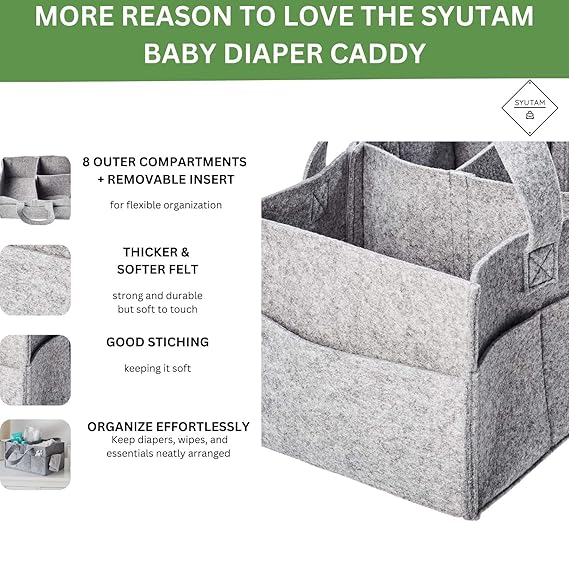Syutam Baby Diaper Caddy
