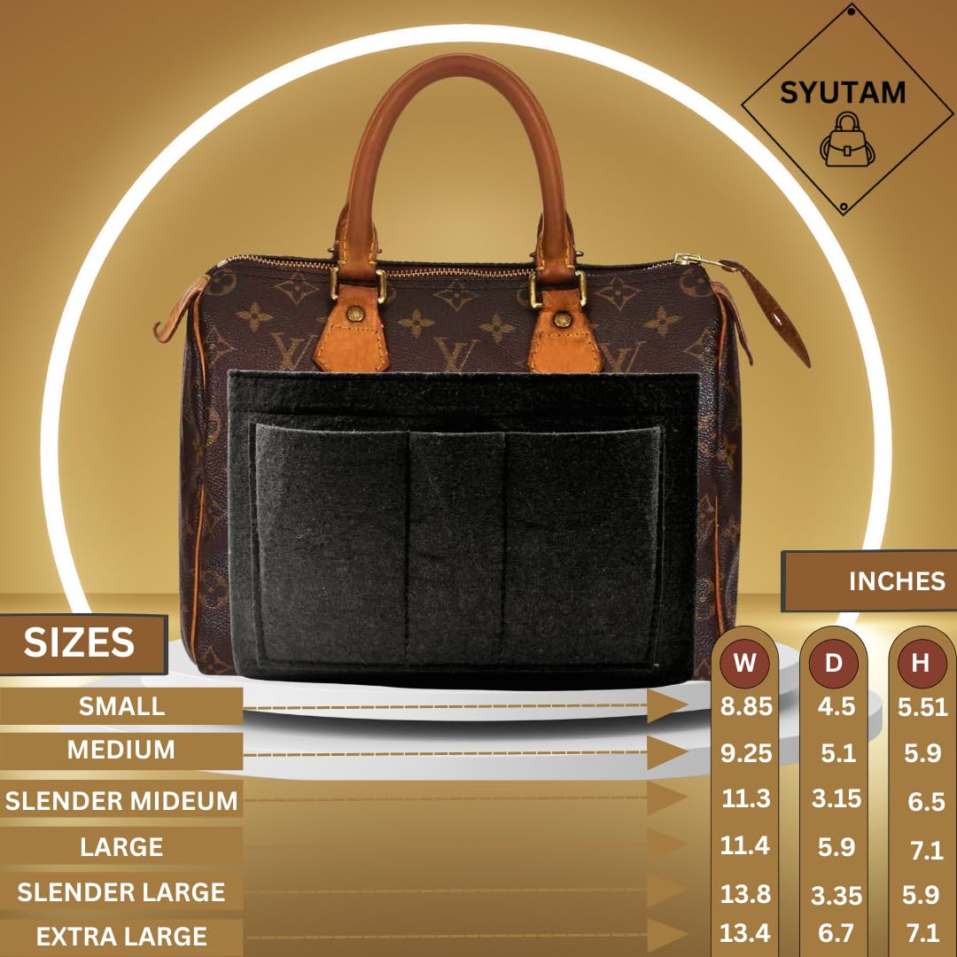 SYUTAM Felt Purse Organizer