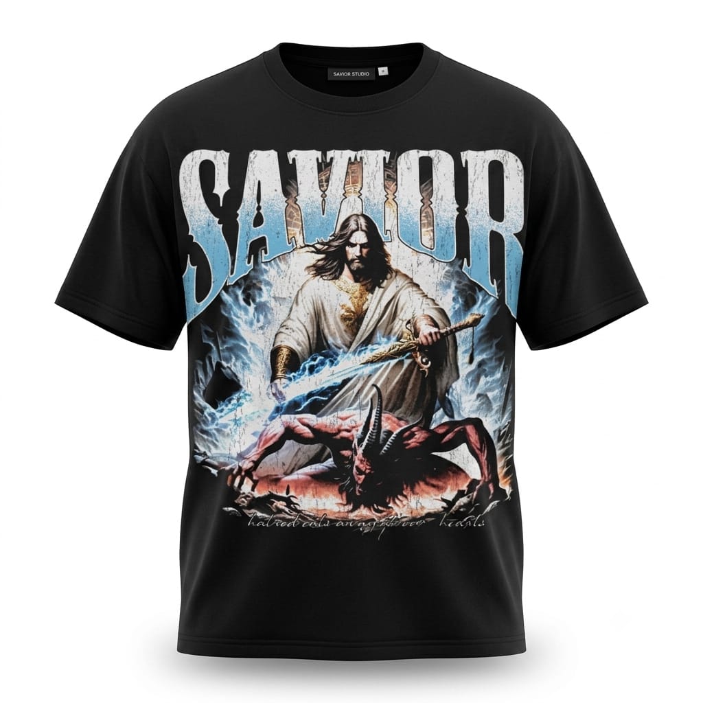 SAVIOR™ – The Victor Oversized Heavyweight T-Shirt