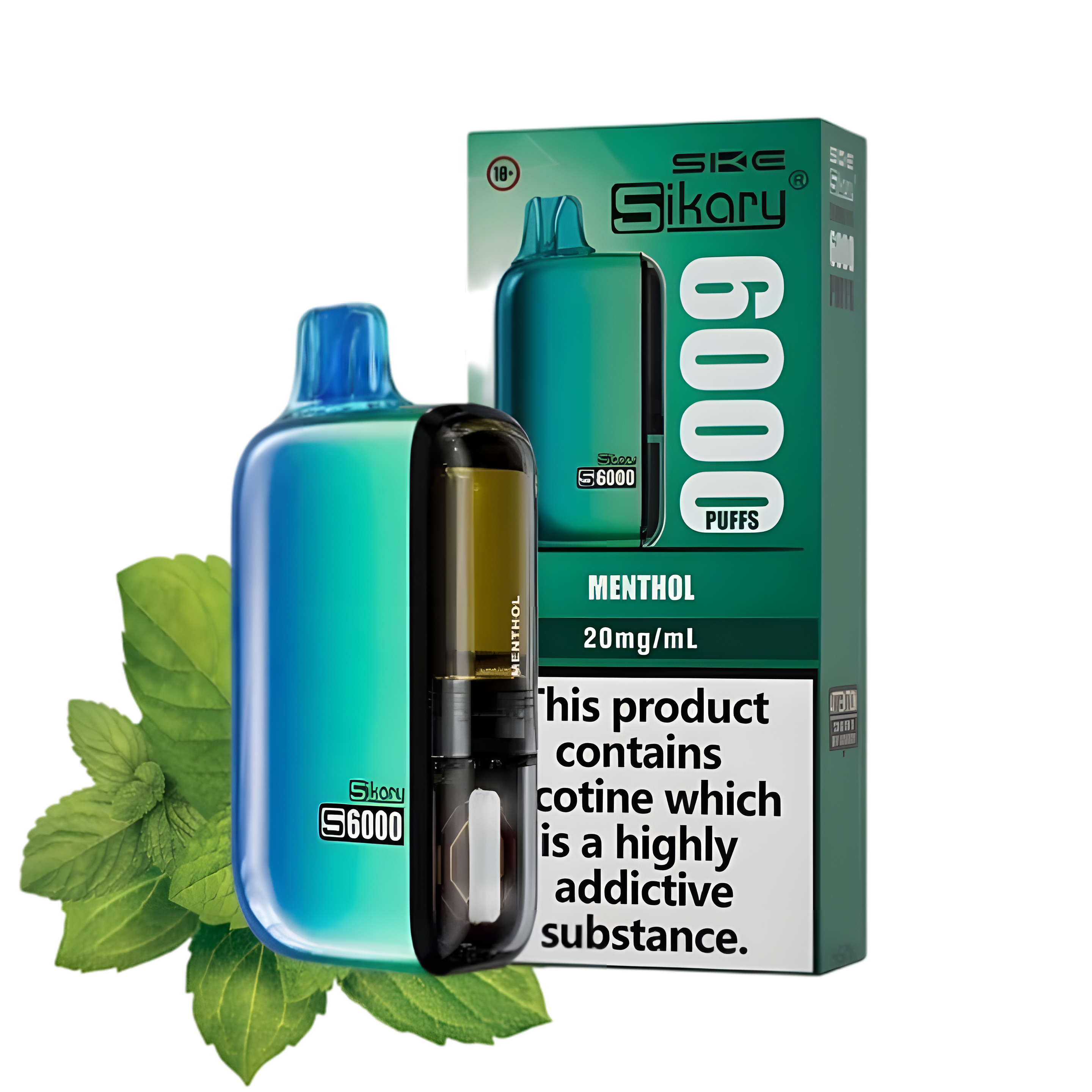 Sikary S6000 Menthol
