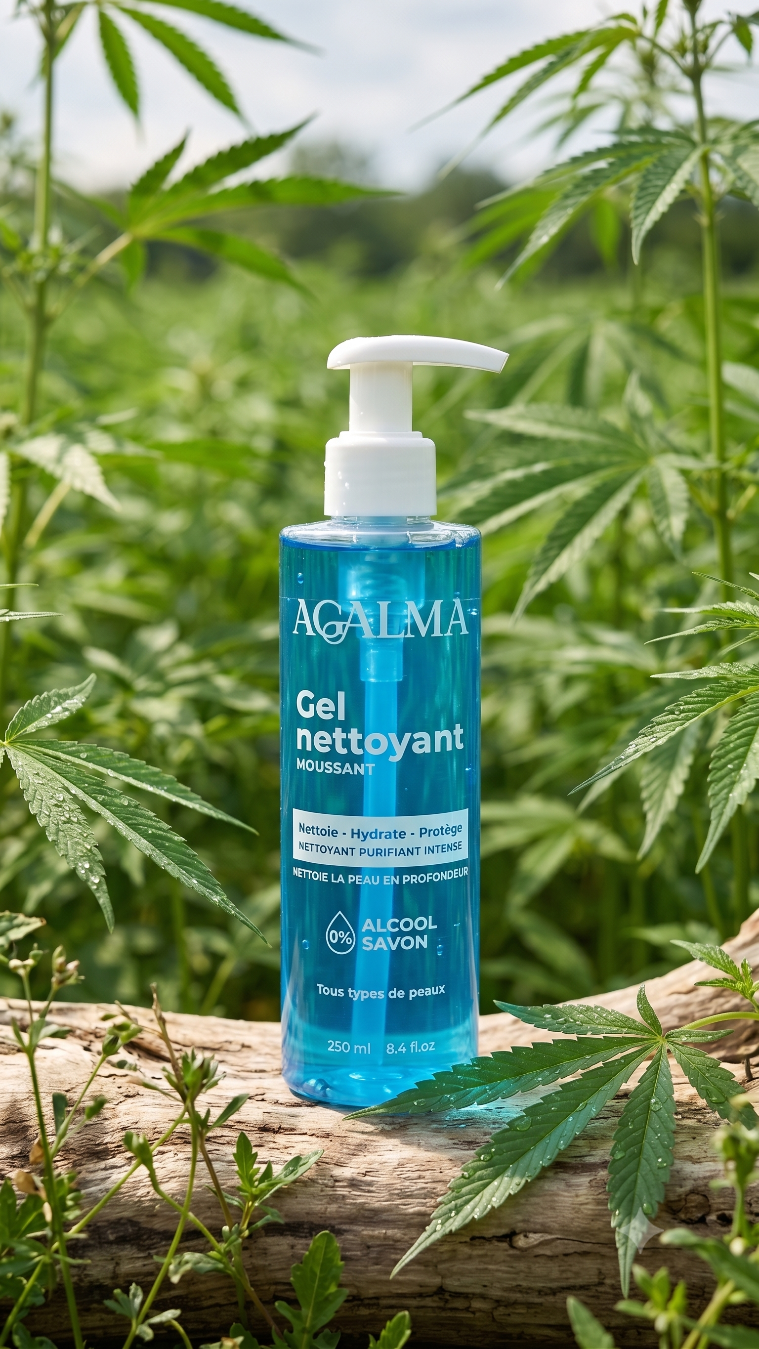 Gel nettoyant moussant AGALMA