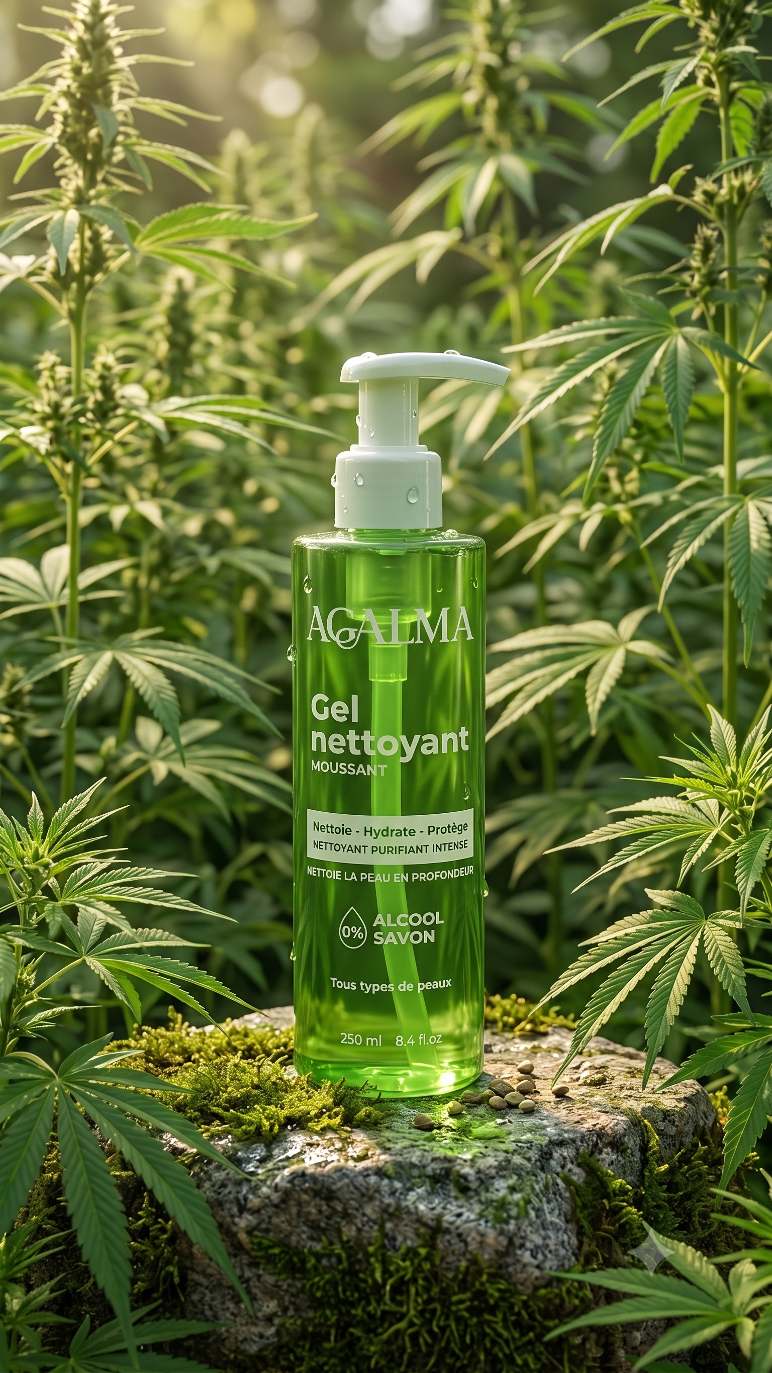 Gel nettoyant moussant Agalma