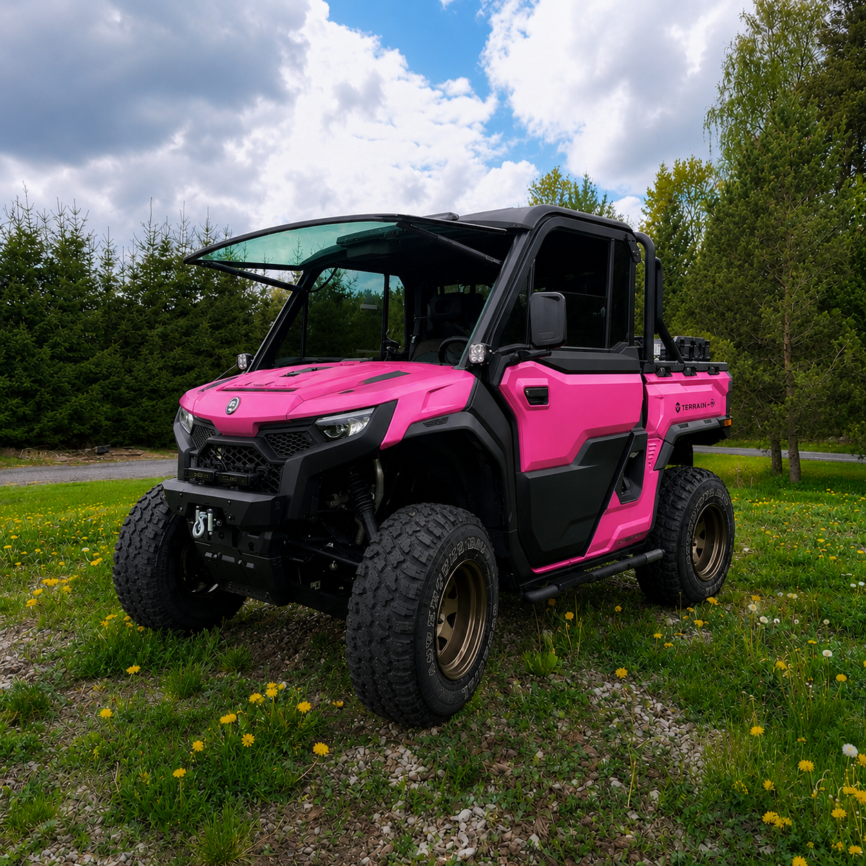 HNT Etupuskuri CFMOTO UFORCE U10 -malliin
