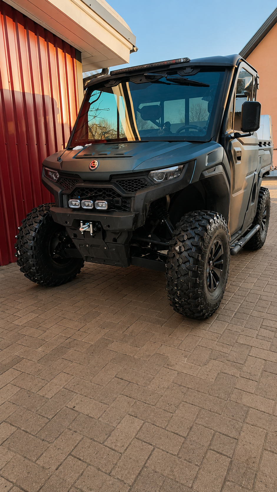 HNT Etupuskuri CFMOTO UFORCE U10 -malliin