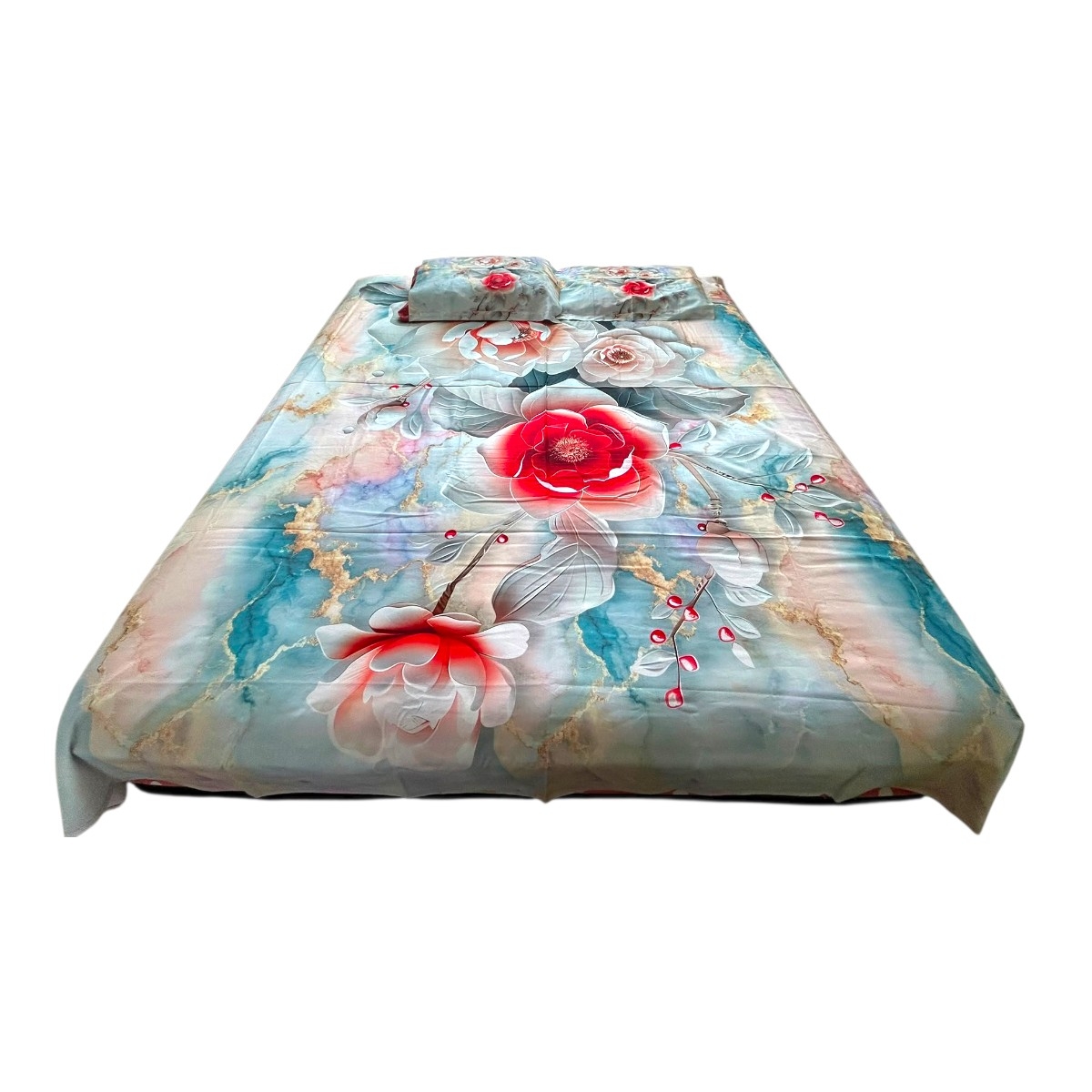   🛏️✨ Luxury Satin Bed Sheet Set – Silky Soft & Elegant ✨🛏️