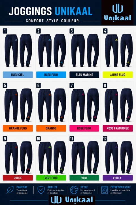 Jogging gamme "CLASSIQUE"