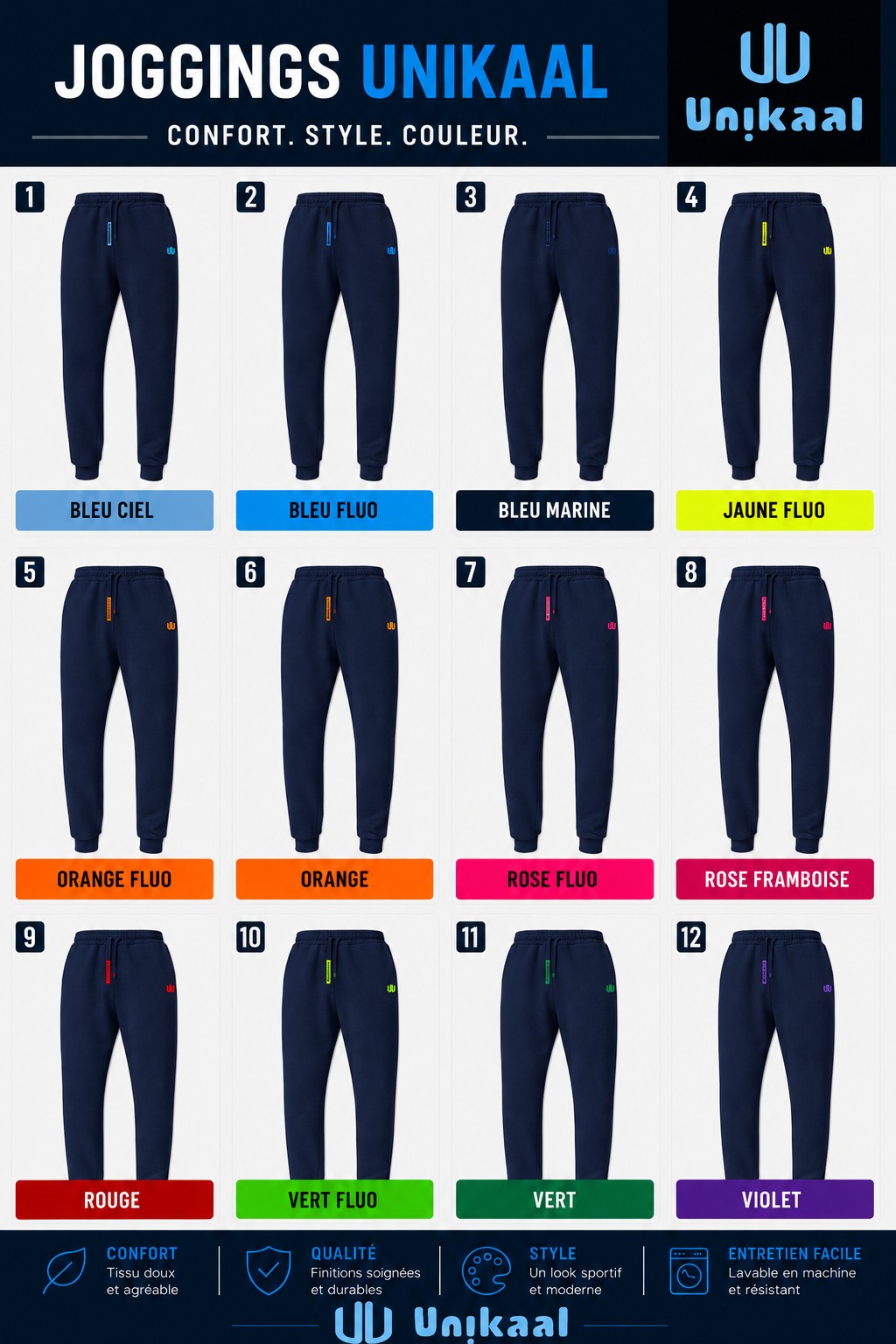 Jogging gamme "BASIQUE"