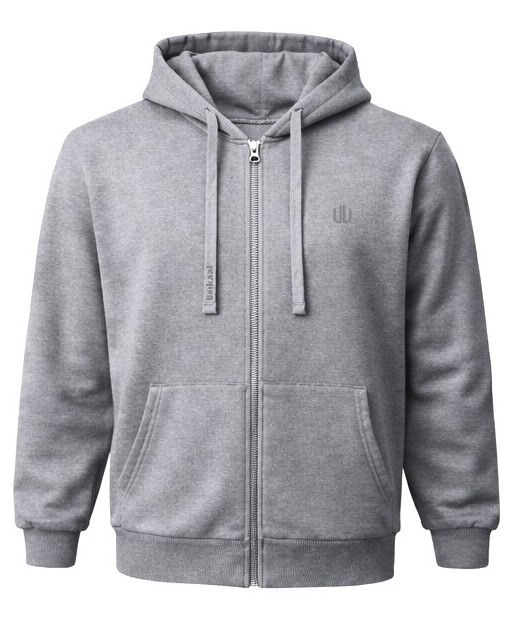 Sweat zippé gamme "BASIQUE"