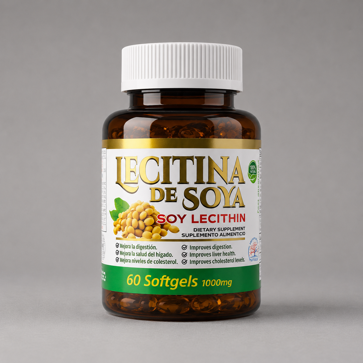 Lecitina de Soya 1000mg