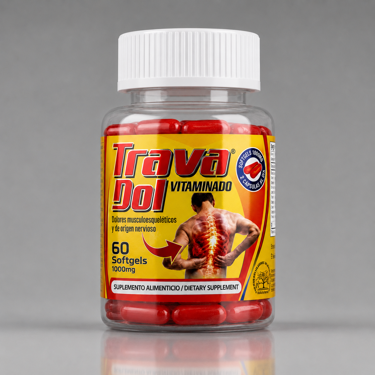 Travadol Vitaminado 60 softgels