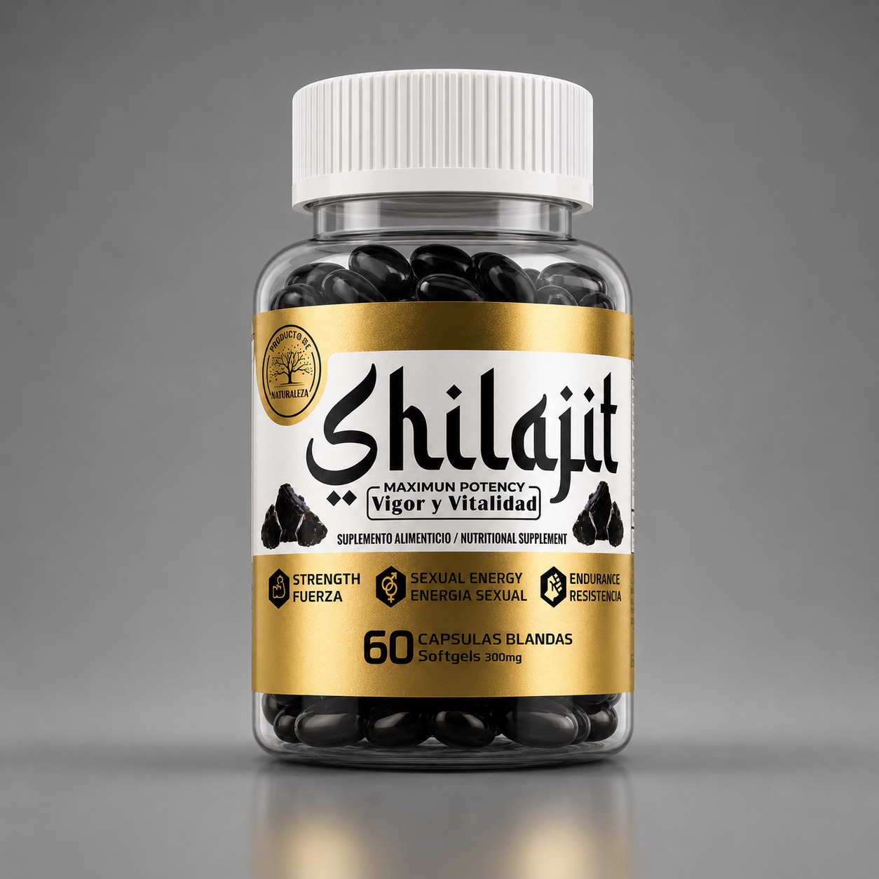Shilajit Cápsulas Blandas