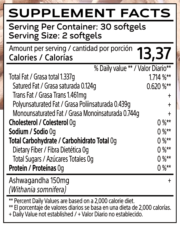 Ashwagandha 60 Softgels