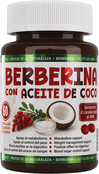 Berberina con Aceite de Coco