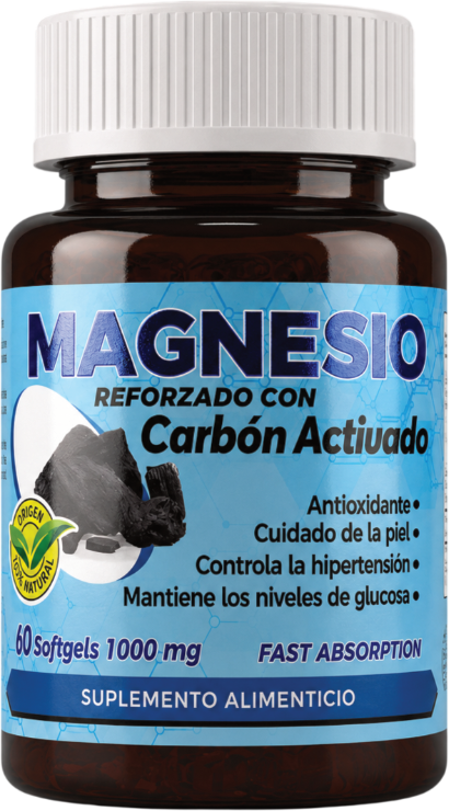 Magnesio con Carbón Activado