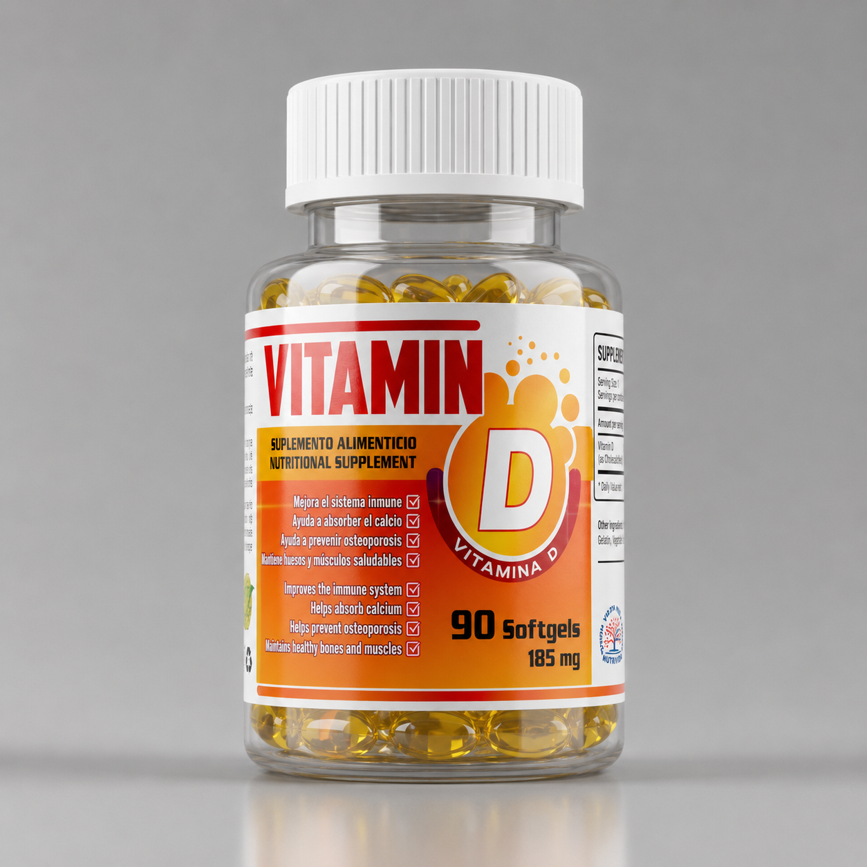 Vitamina D 185 mg