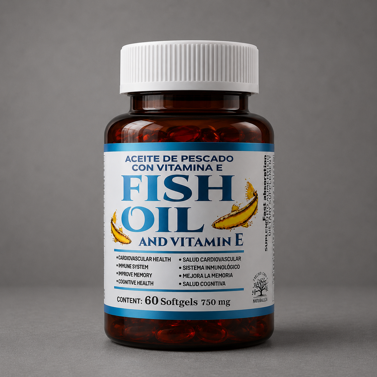 Aceite de Pescado con Vitamina E