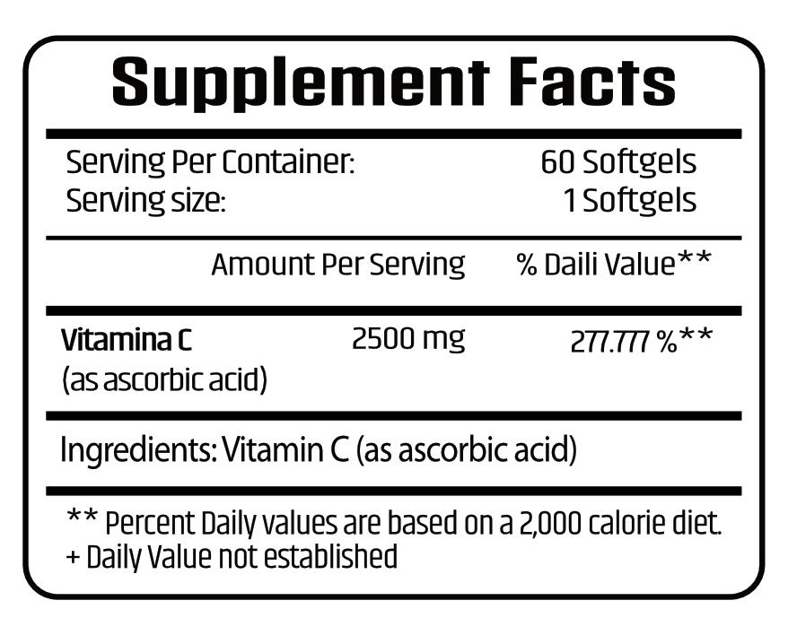 Vitamina C 500 mg