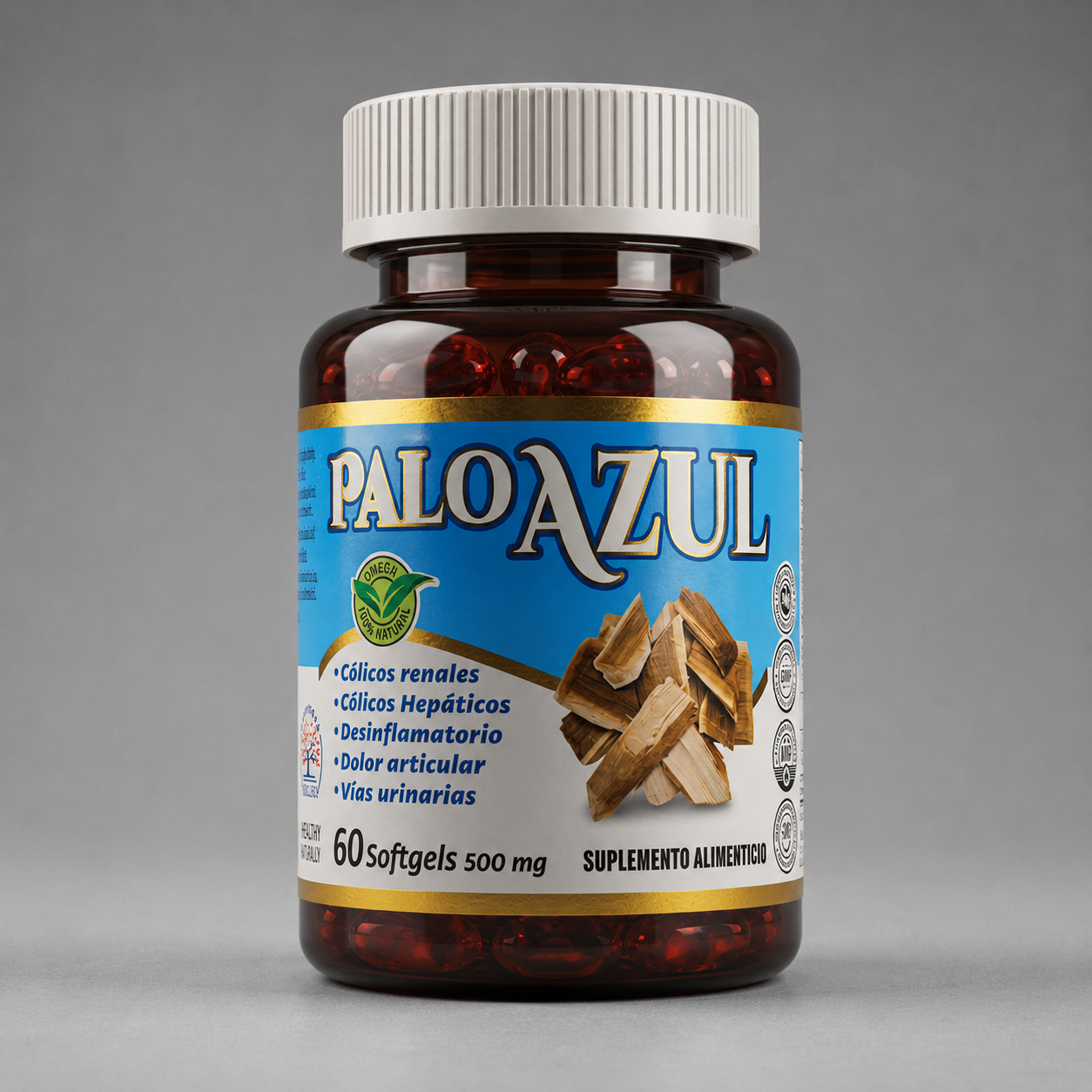Palo Azul 60 Softgels 500mg