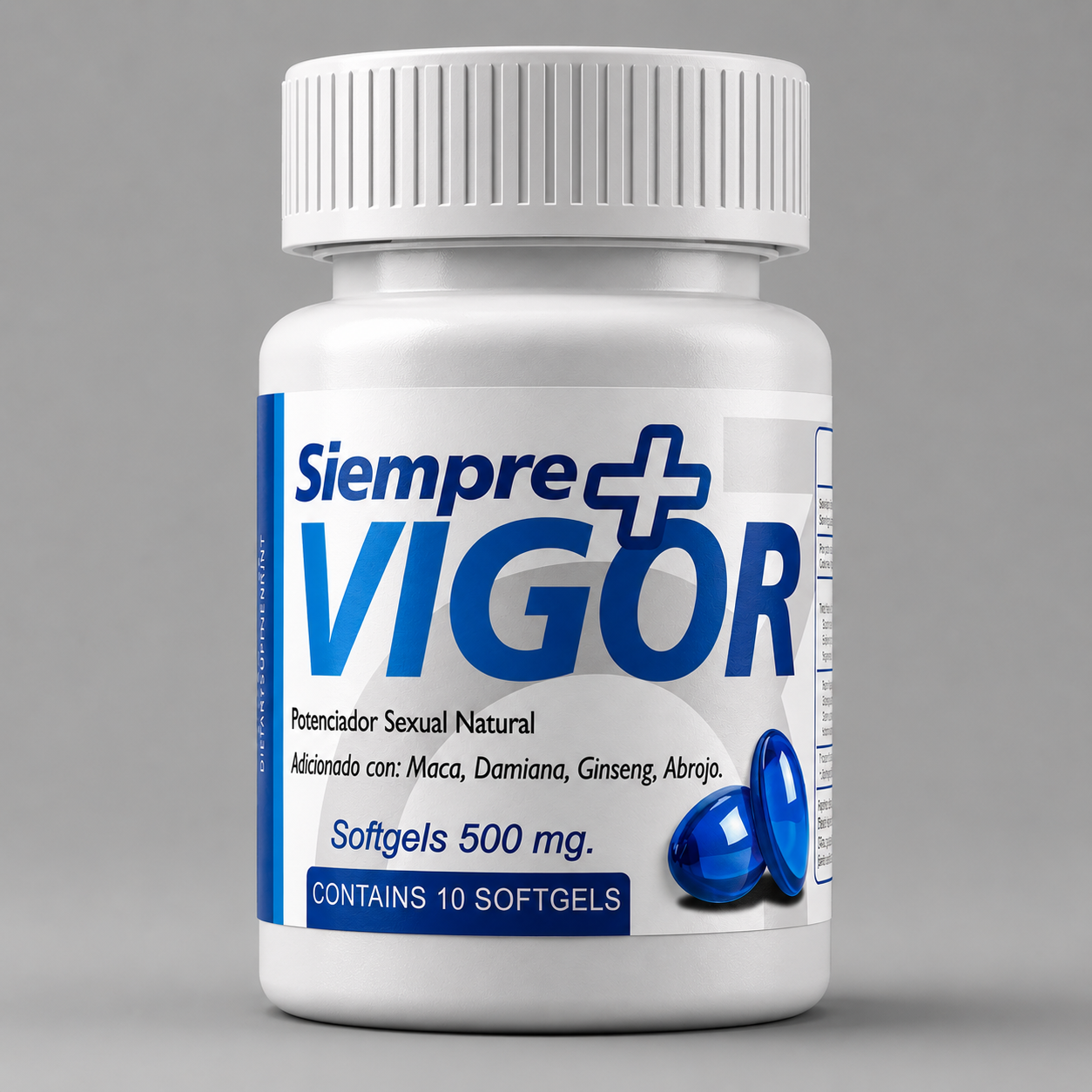 Siempre+ Vigor 500 mg