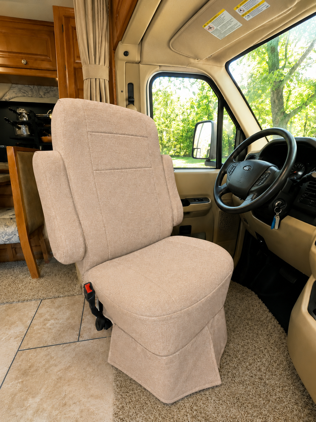 Class C Entegra RV Seat Covers