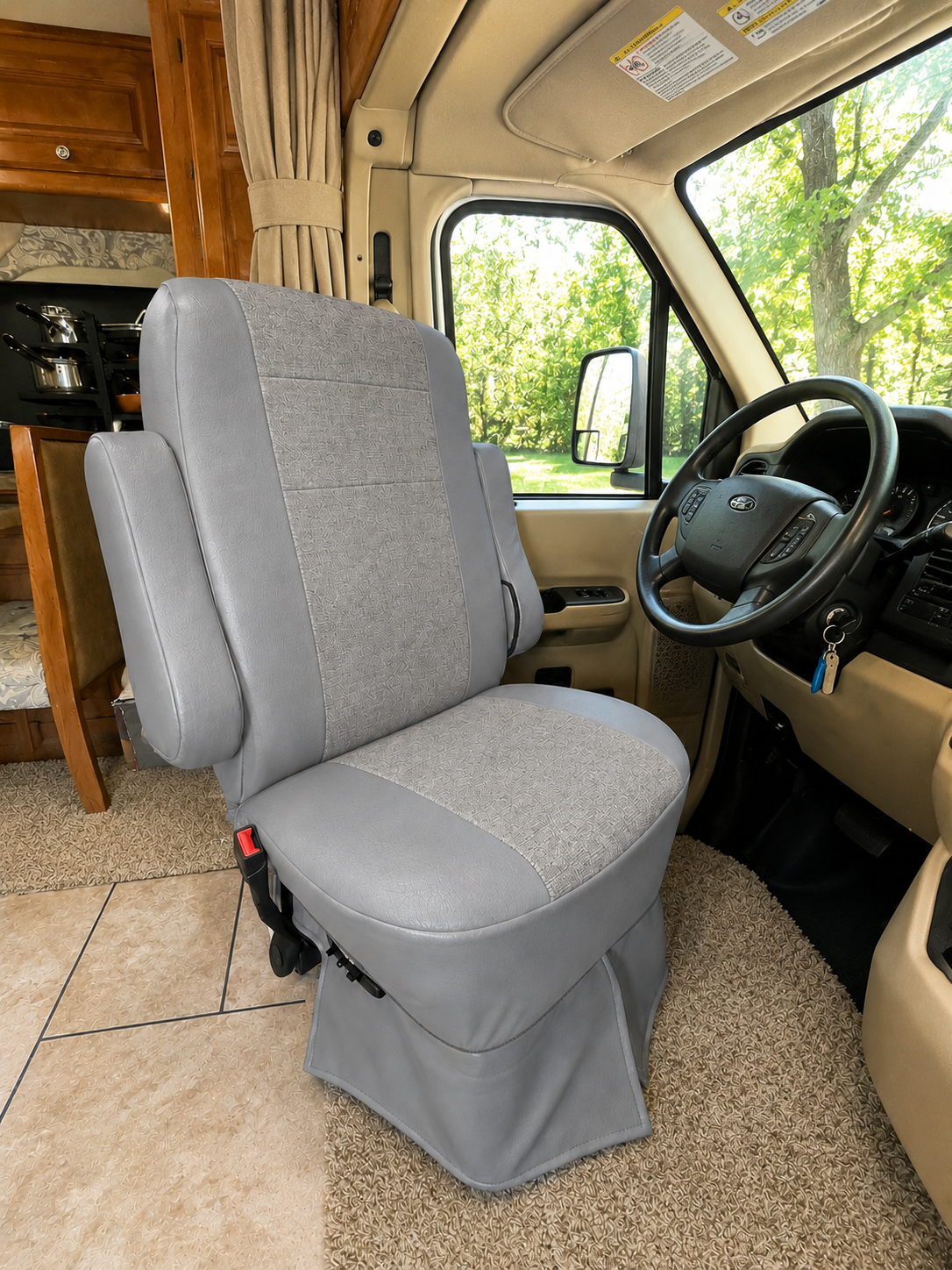 Class C Tiffin RV Seat Covers