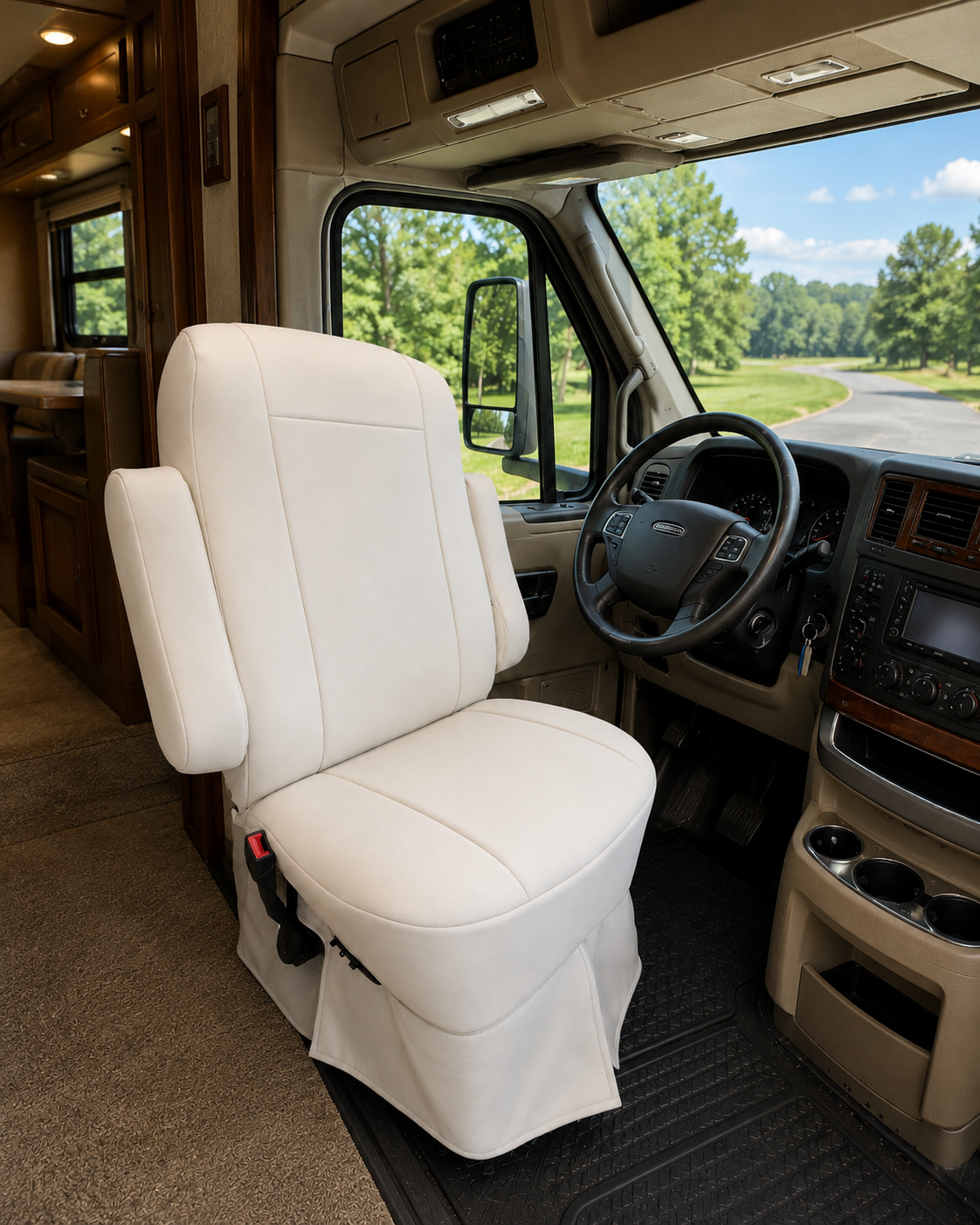 Super C Entegra RV Seat Covers